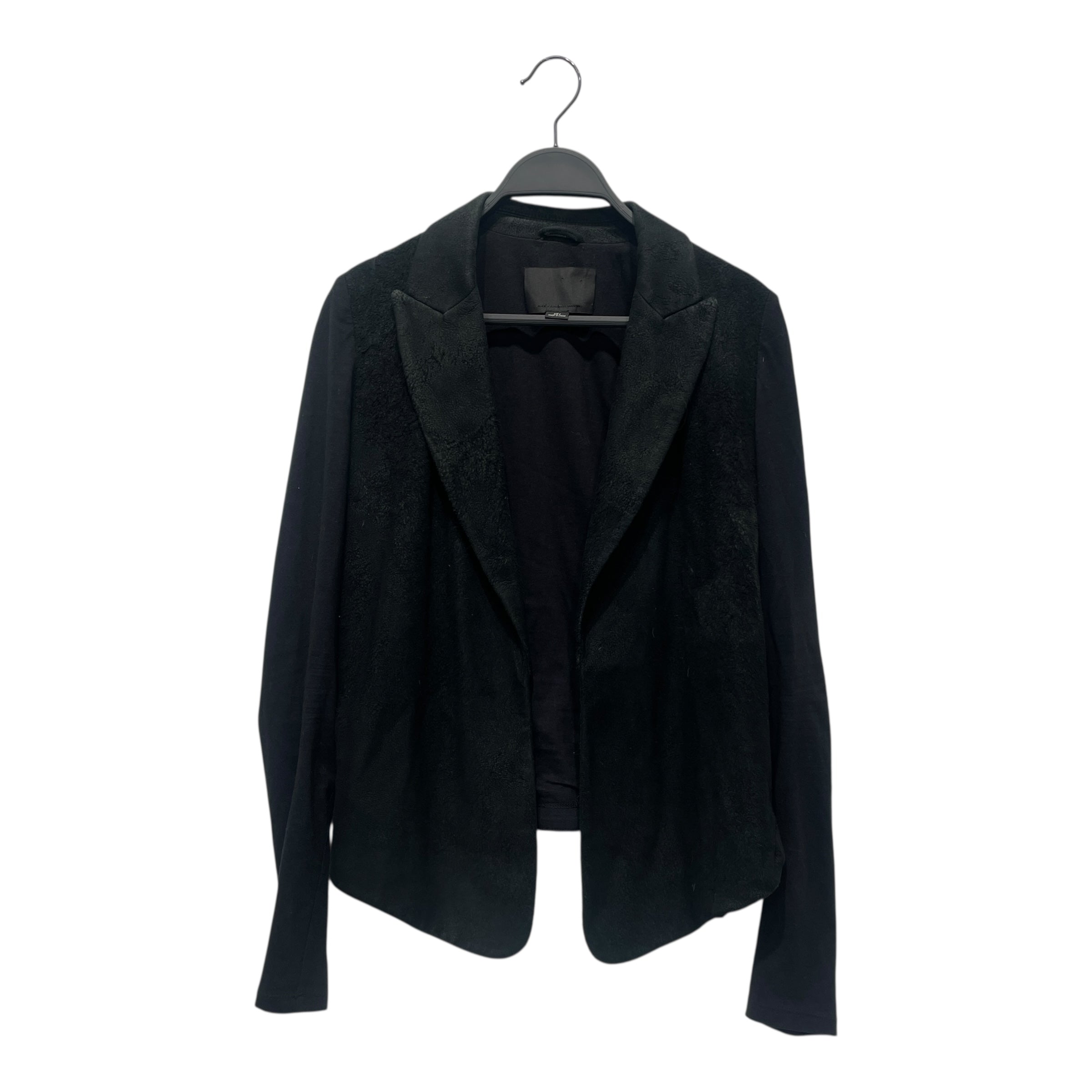Alexander Wang/Jacket/4/Lambskin/BLK/ view 1