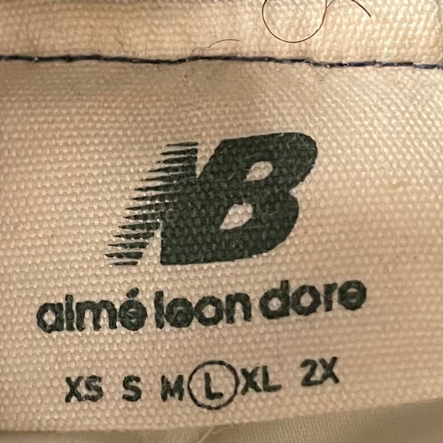 AIME LEON DORE/AIME LEON DORE/NEW BALANCE/Baseball Jkt/L/Nylon/BLU/Single Breasted/MASARY.K.LES.NY view 3
