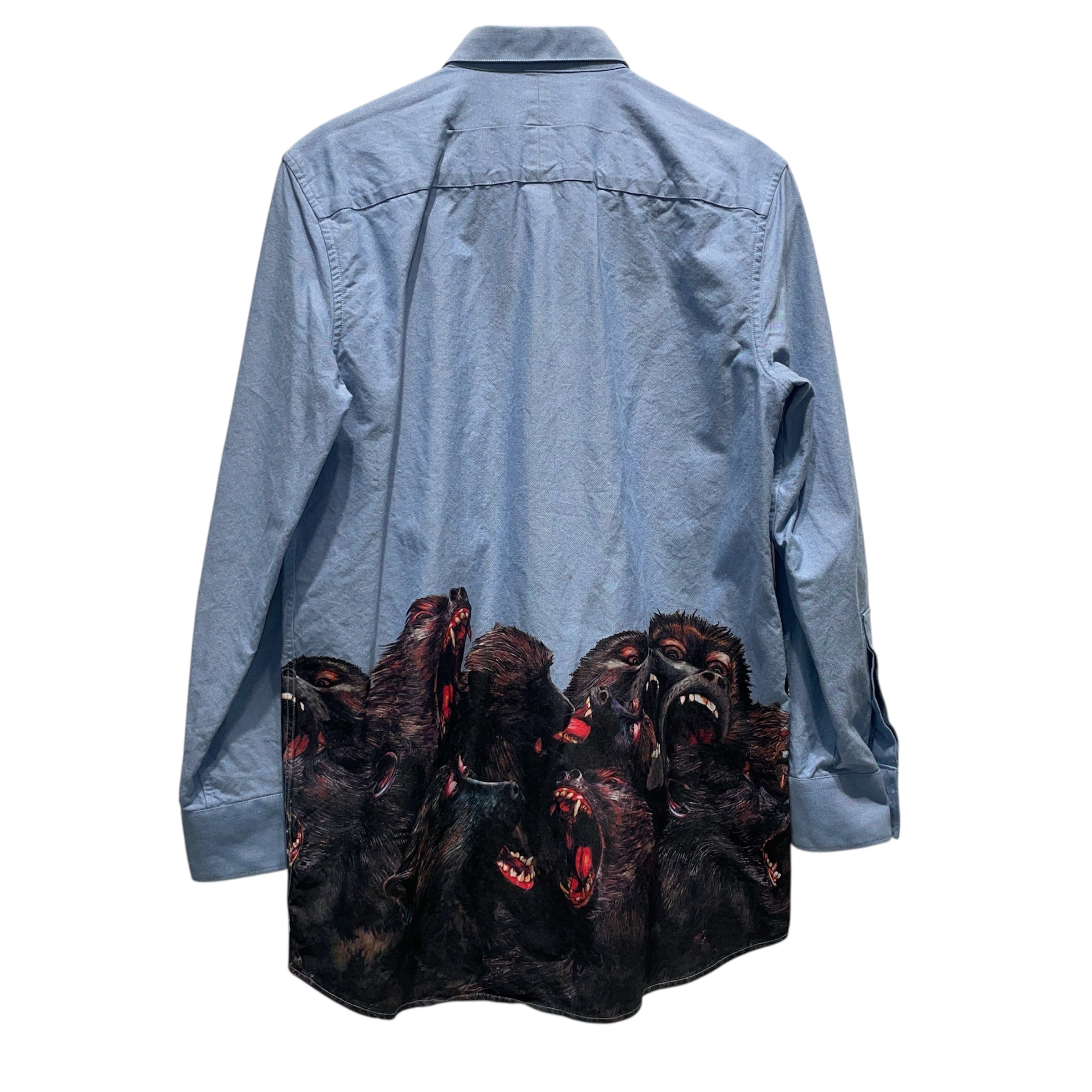 GIVENCHY/Flannel Shirt/M/Cotton/IDG/All Over Print/APE view 2