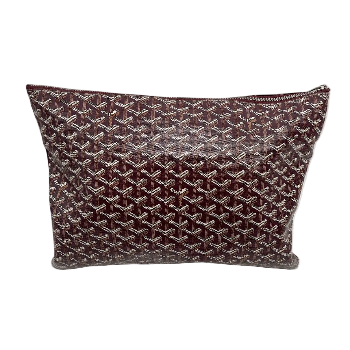 GOYARD/Pouch/Monogram/Leather/BRD/B G view 2