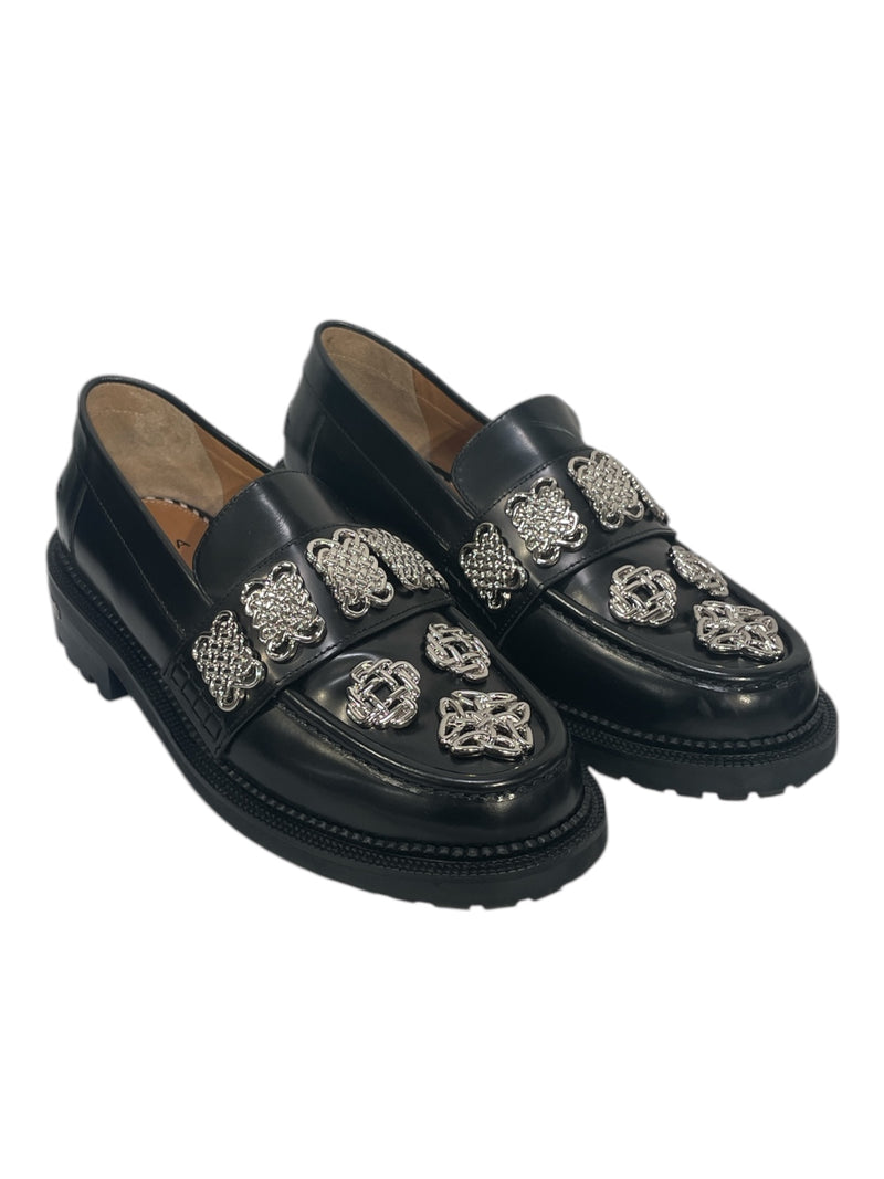 TOGA PULLA/Loafers/US 8.5/BLK/