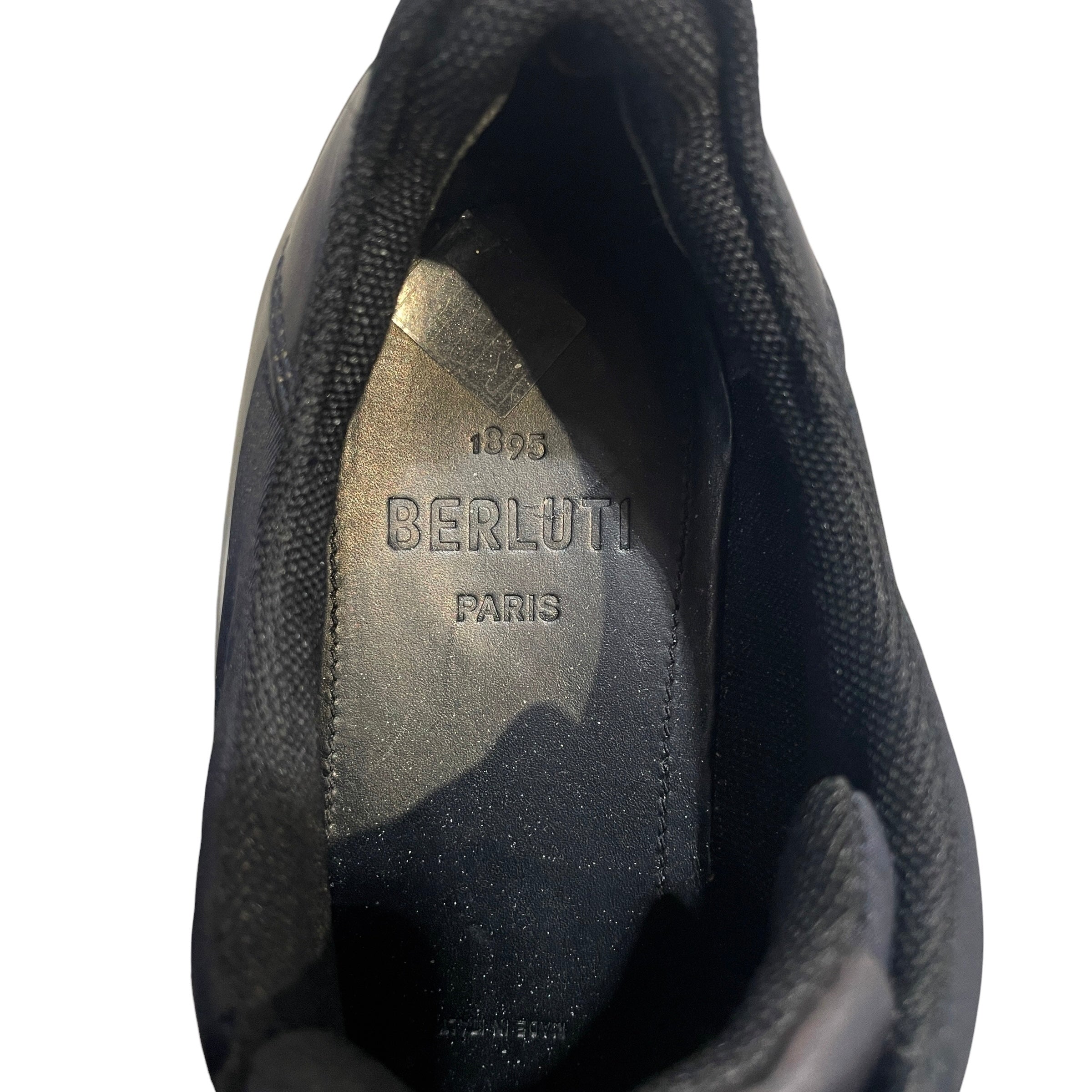 Berluti/Low-Sneakers/US 6/Leather/BLK/Fast Track Torino view 3
