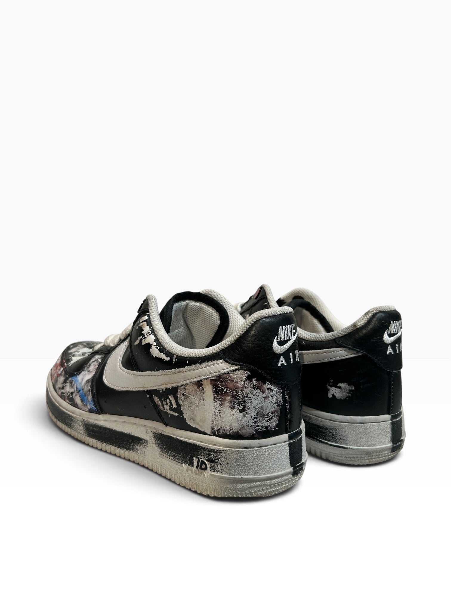 NIKE/AIR FORCE 1 07/Low-Sneakers/US 10.5/All Over Print/MLT/AQ3692-001 view 2