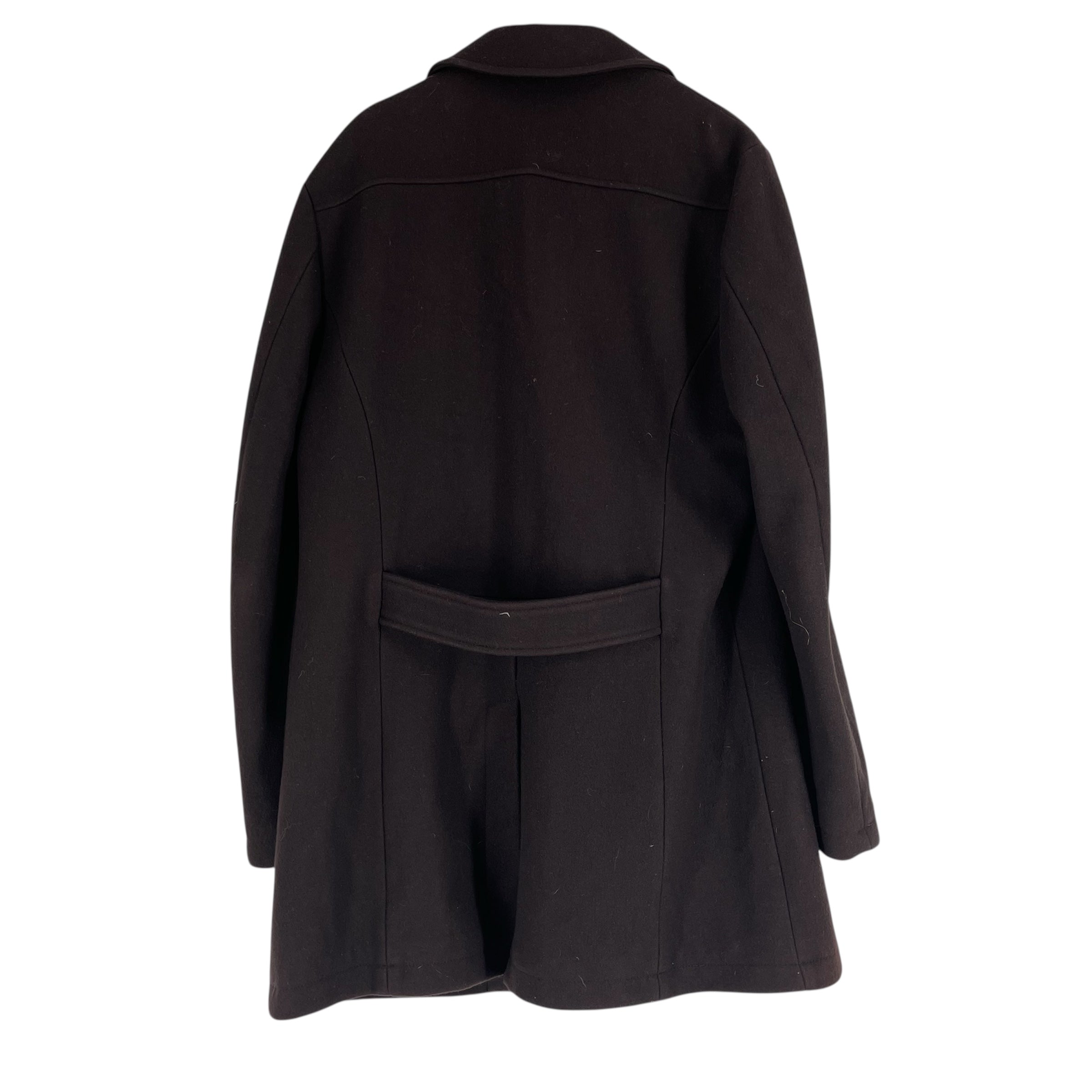 MOSCHINO/Jacket/34/Wool/BRD/gld moschino jeans on shldr view 2
