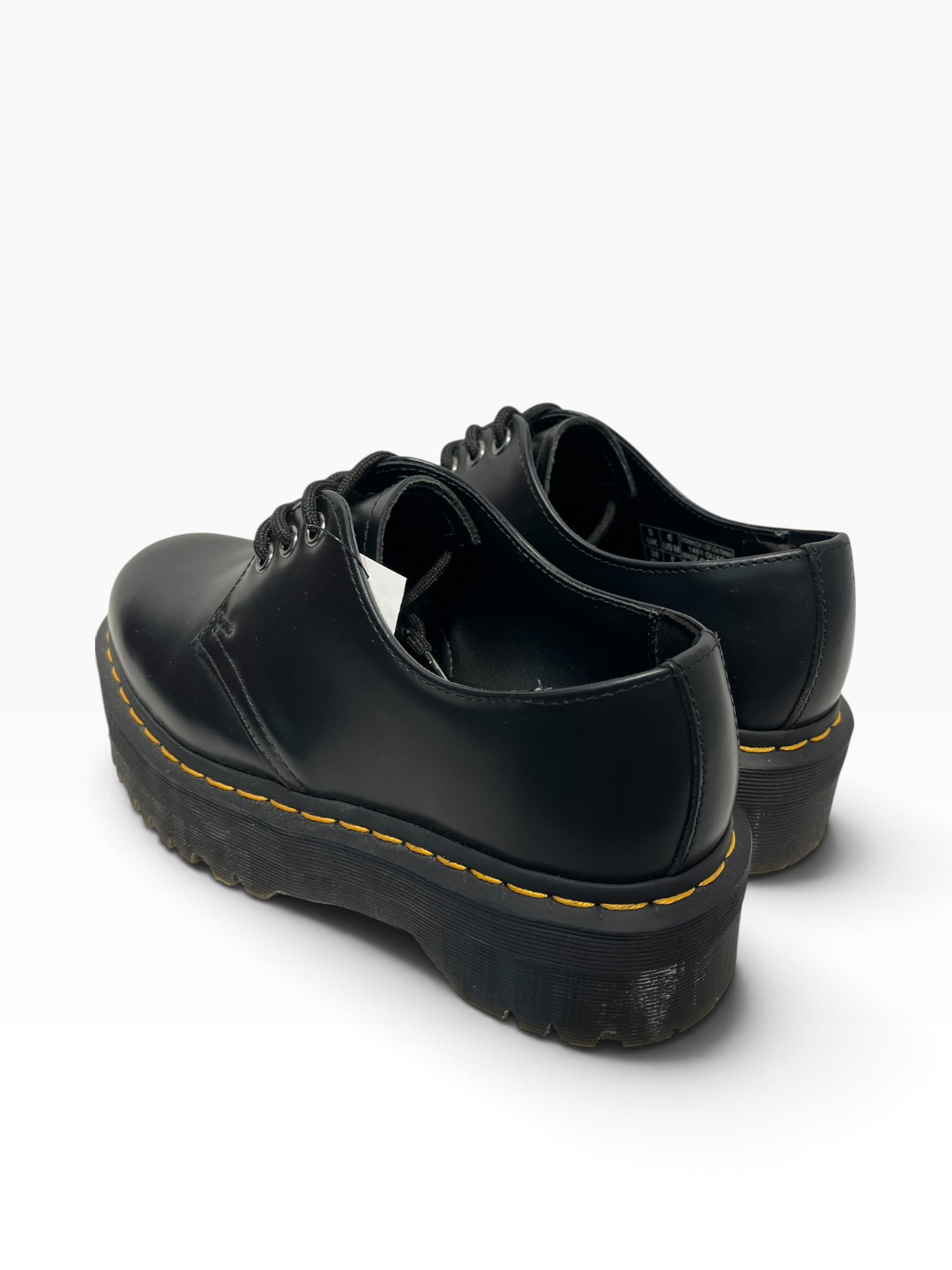 Dr.Martens/Deck Shoes/US 6/BLK/Quad Oxford view 2