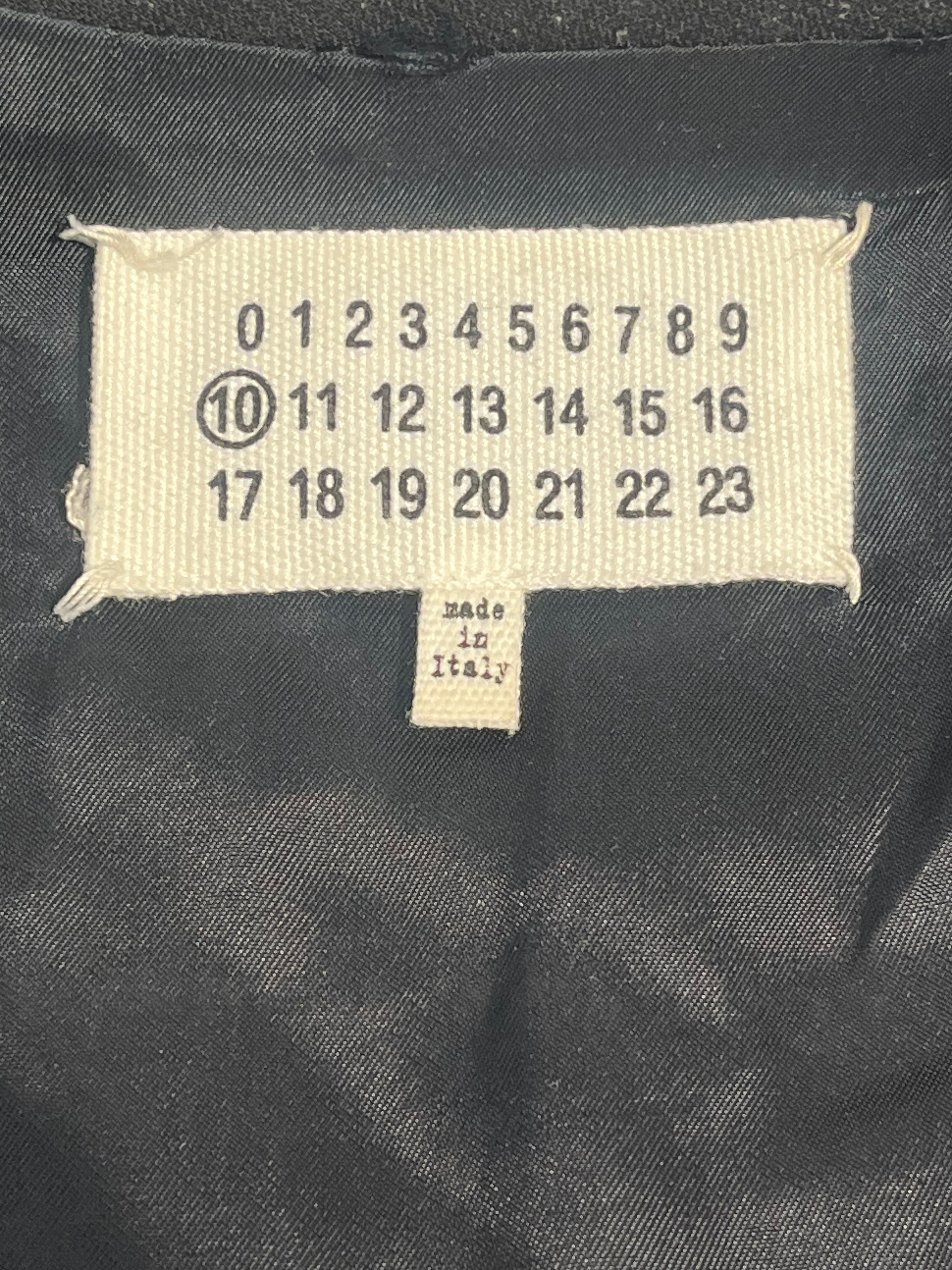Maison Margiela/Vest/42/Wool/BLK/WOOL VEST view 3