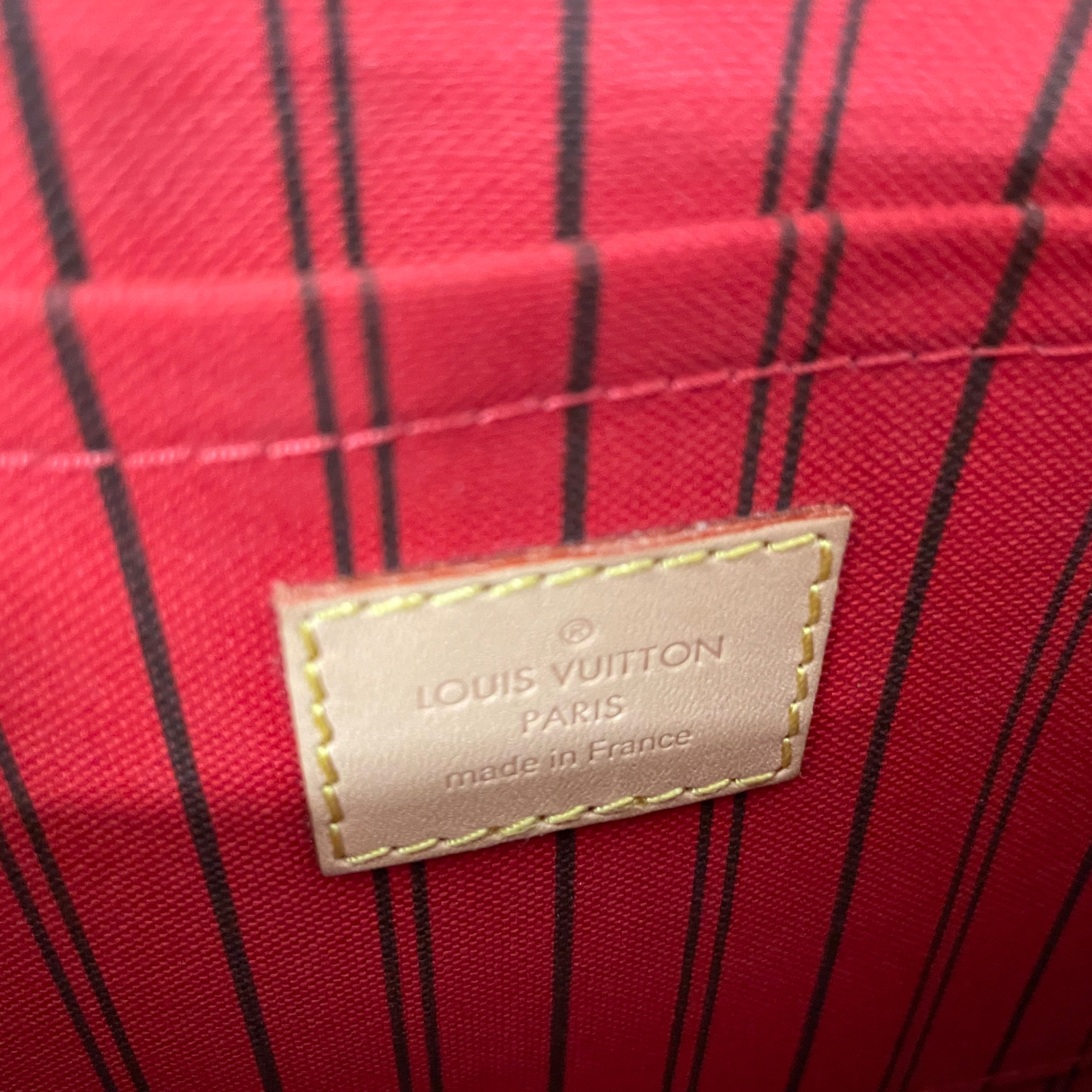 LOUIS VUITTON/Tote Bag/Monogram/Leather/BRW/NERVERFULL BANDOULIERE view 9