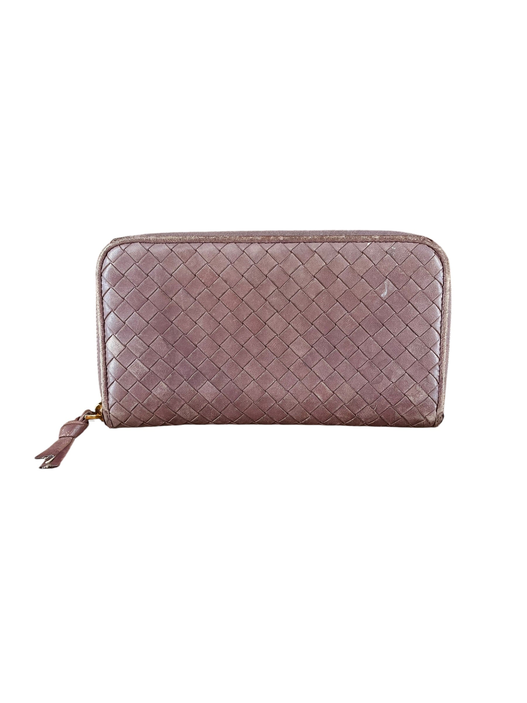 BOTTEGA VENETA/Long Wallet/Leather/PPL/ view 1