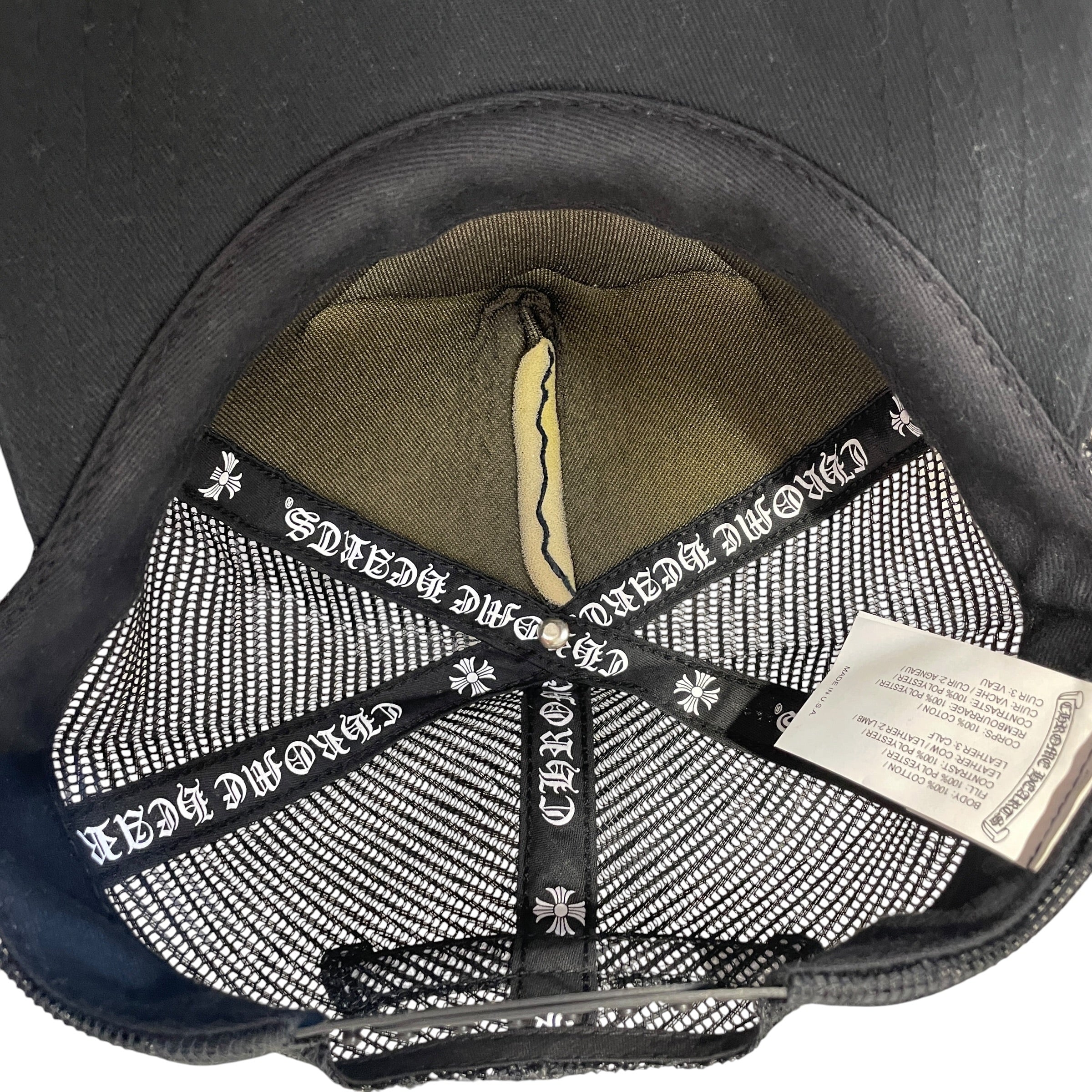 CHROME HEARTS/Cap/Cotton/BLK/MATTY BOY CHOMPER TRUCKER HAT view 11