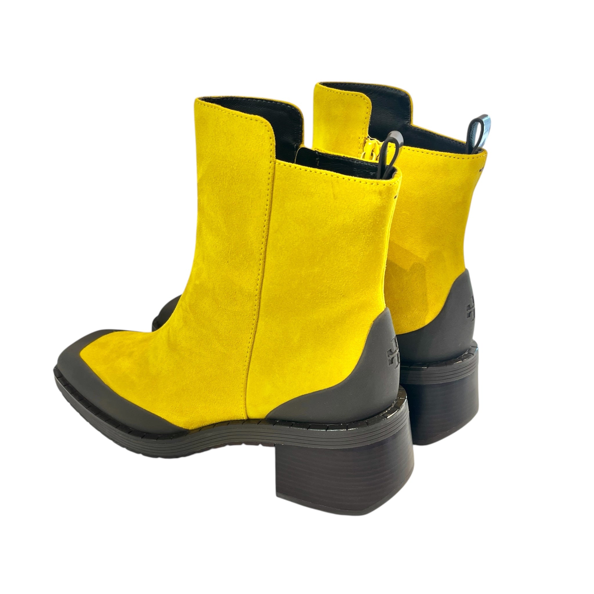 TORY BURCH/Ankle Boots/US 9/Suede/YEL/Side Zip/EXPEDITION BOOTS view 2