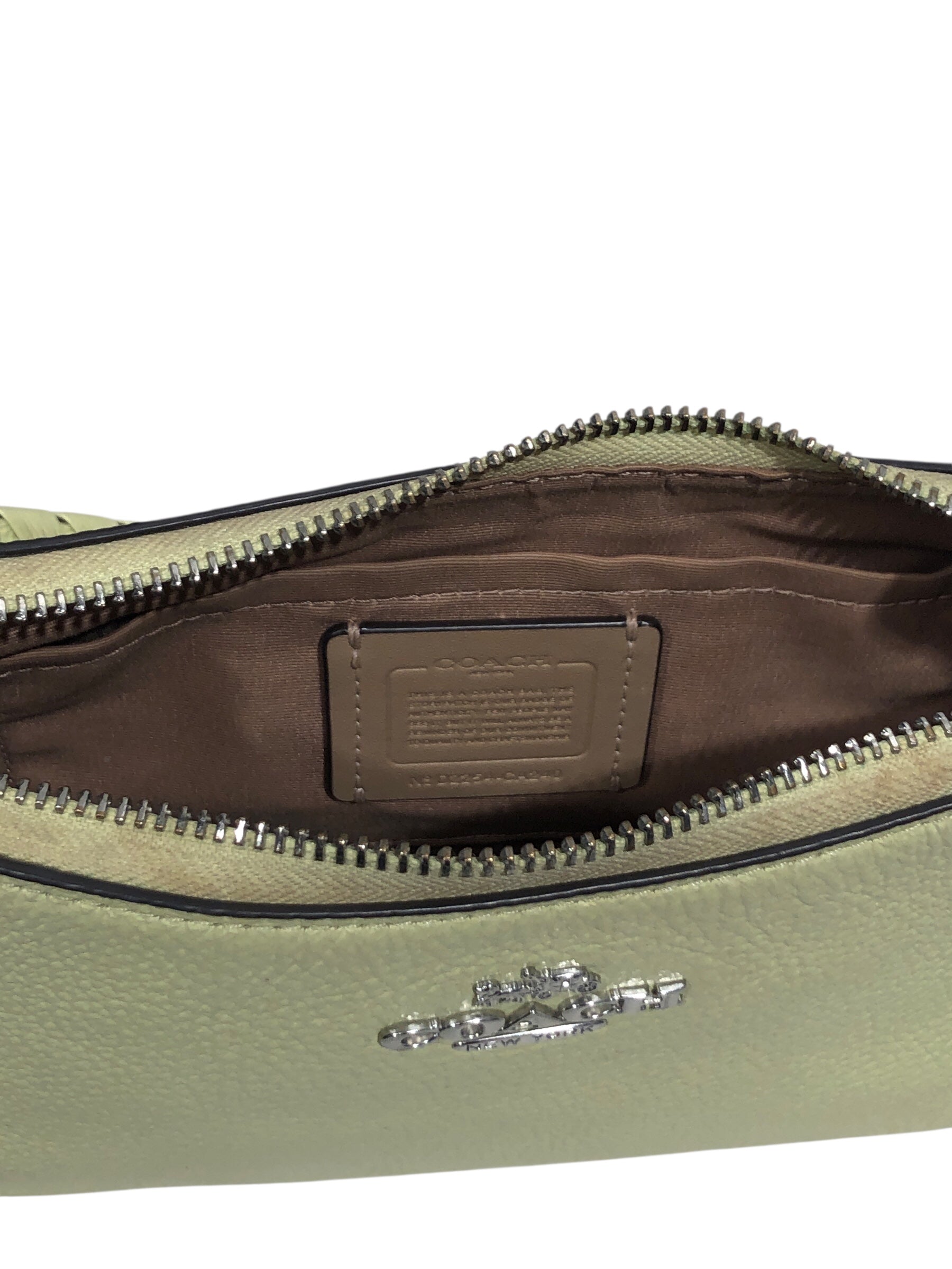 COACH/Hand Bag/Leather/GRN/SHOULDER BAG view 3