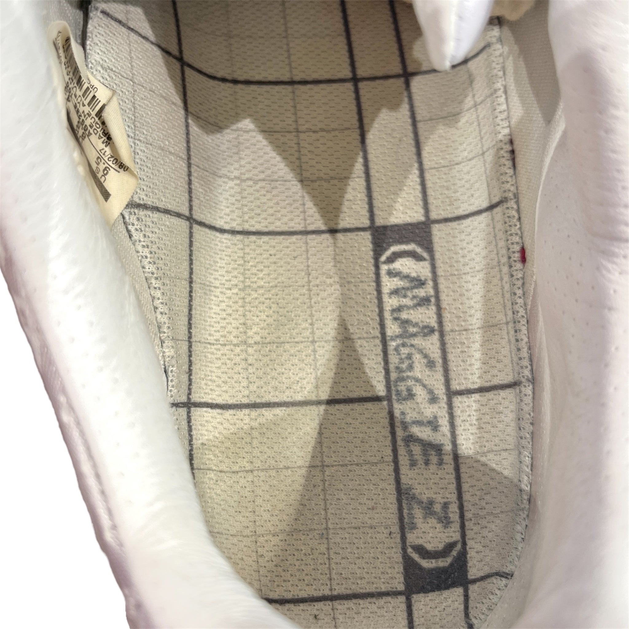 NIKE/Low-Sneakers/US 9.5/Monogram/Polyester/WHT/A09286-100 view 3