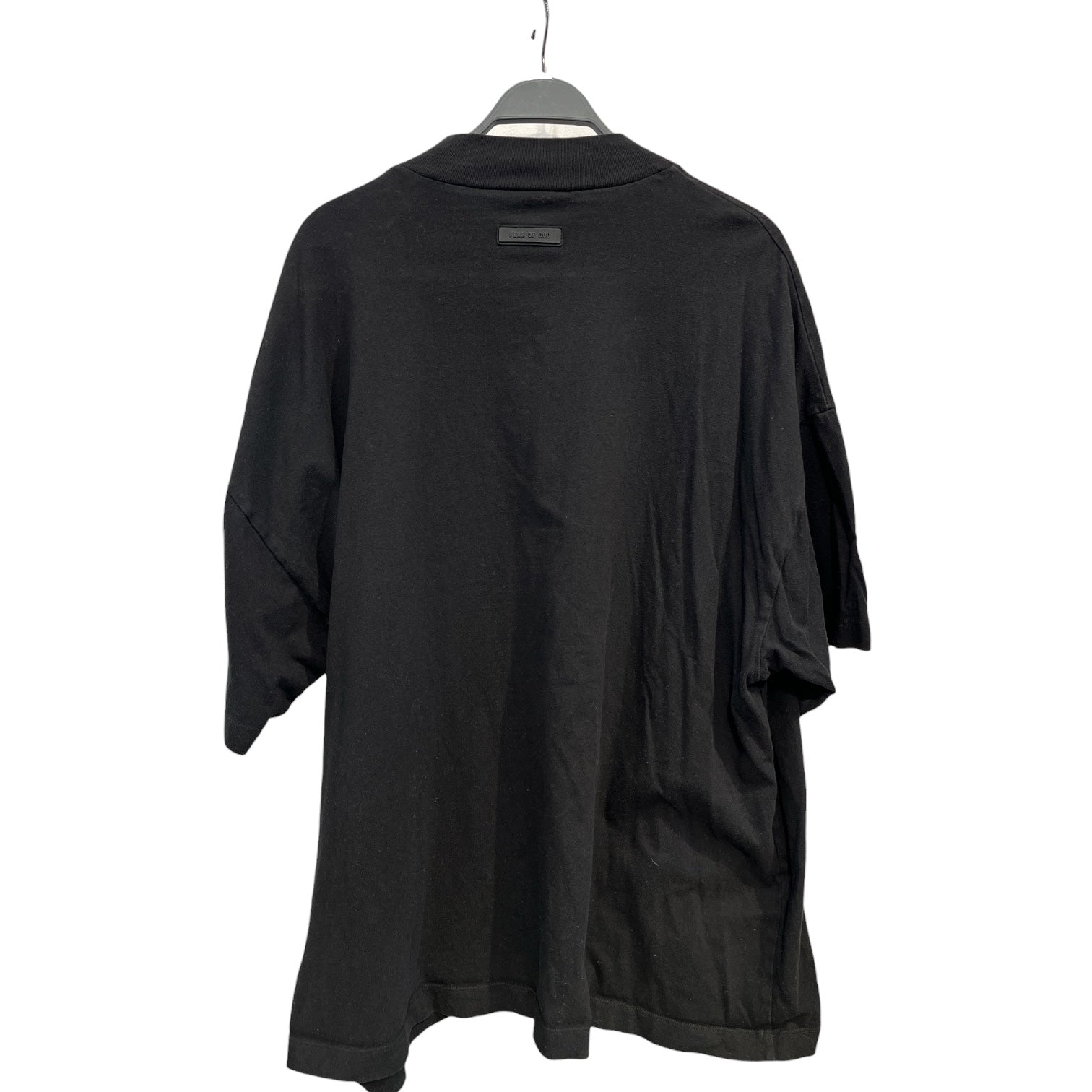 FOG ESSENTIALS/T-Shirt/L/Cotton/BLK/Matte Black Lettering view 2