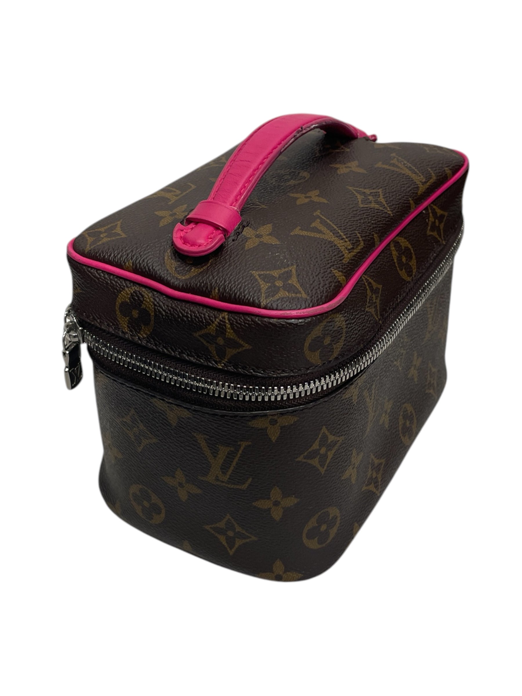 LOUIS VUITTON/Bag/Monogram/Leather/BRW/PINKSTRAP view 2