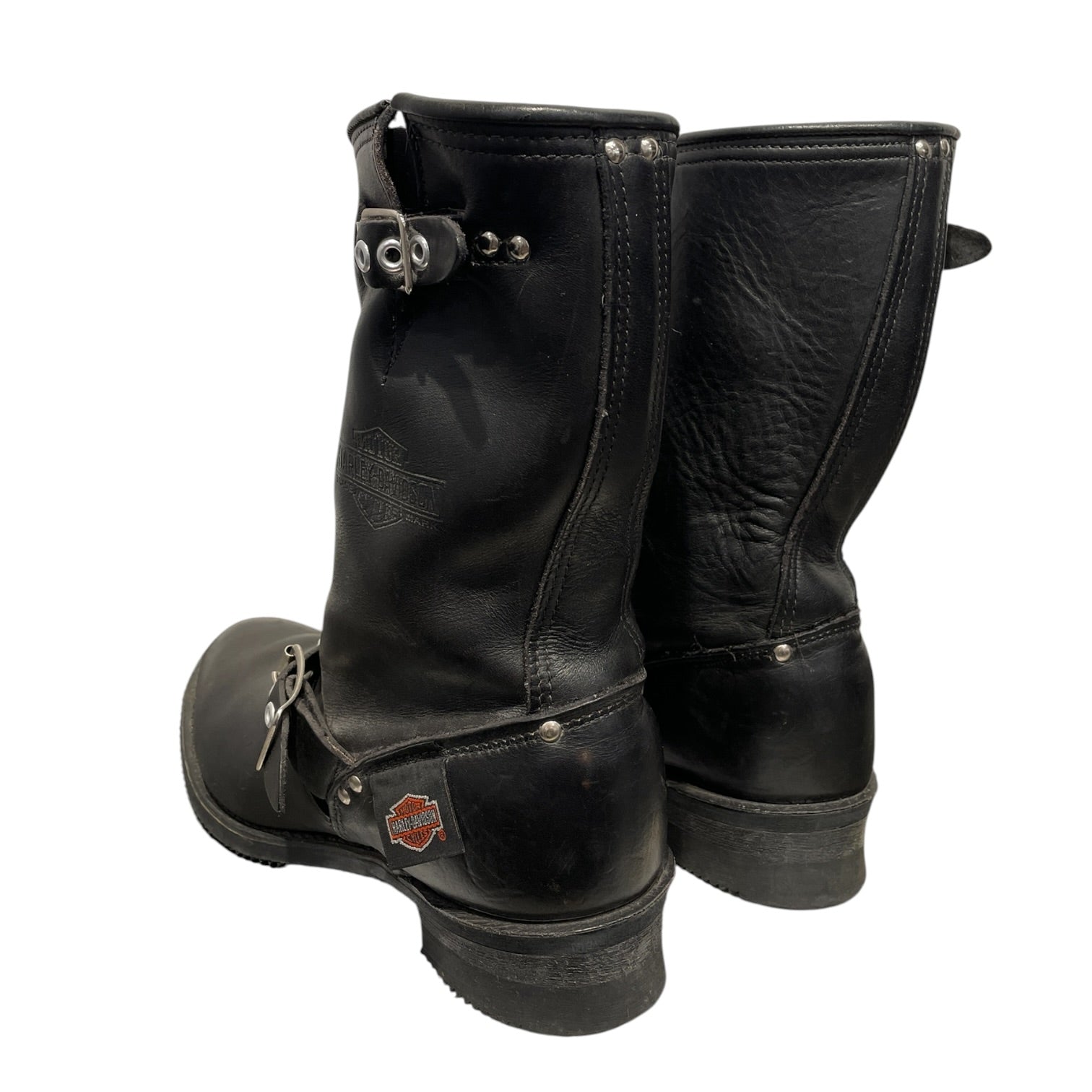 HARLEY DAVIDSON/Boots/US 9/Leather/BLK/Biker Moto Leather Boots view 2