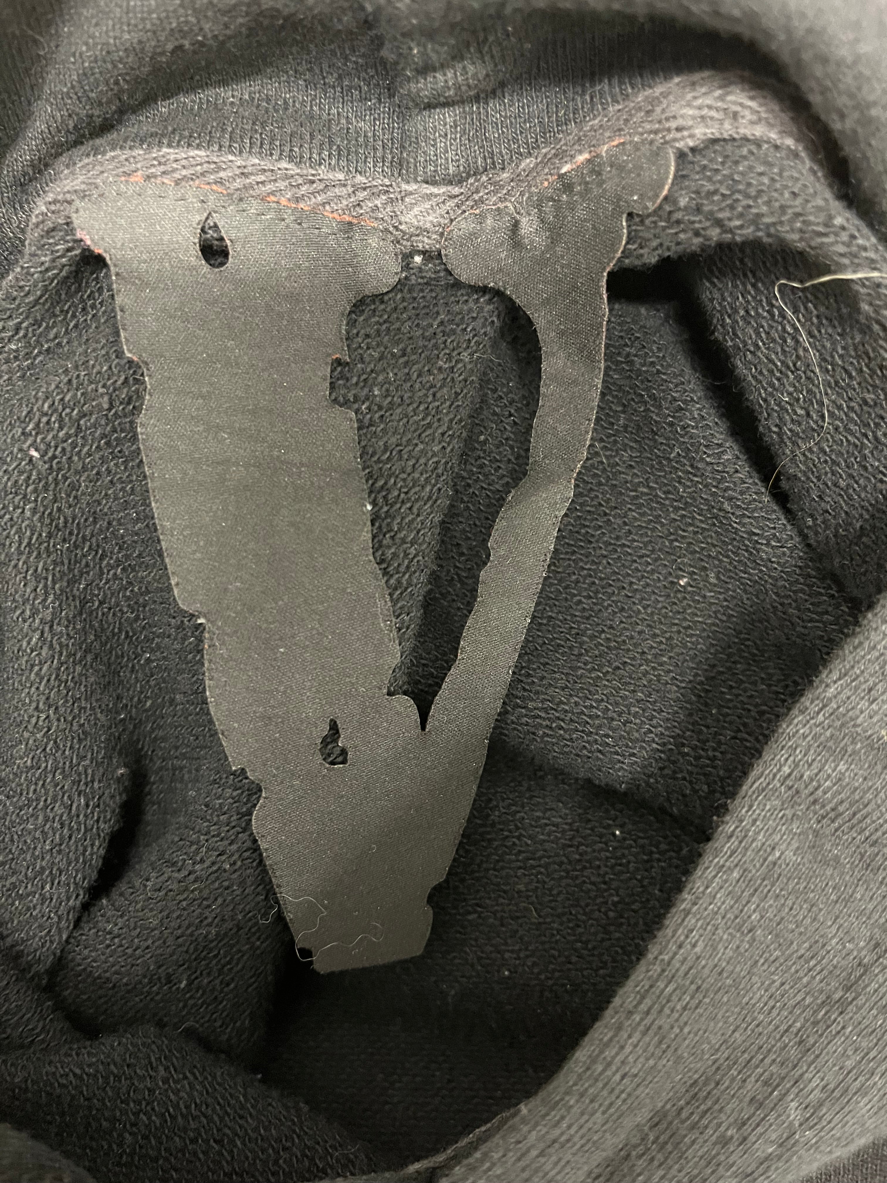 VLONE/Hoodie/M/Graphic/Cotton/BLK/ view 5