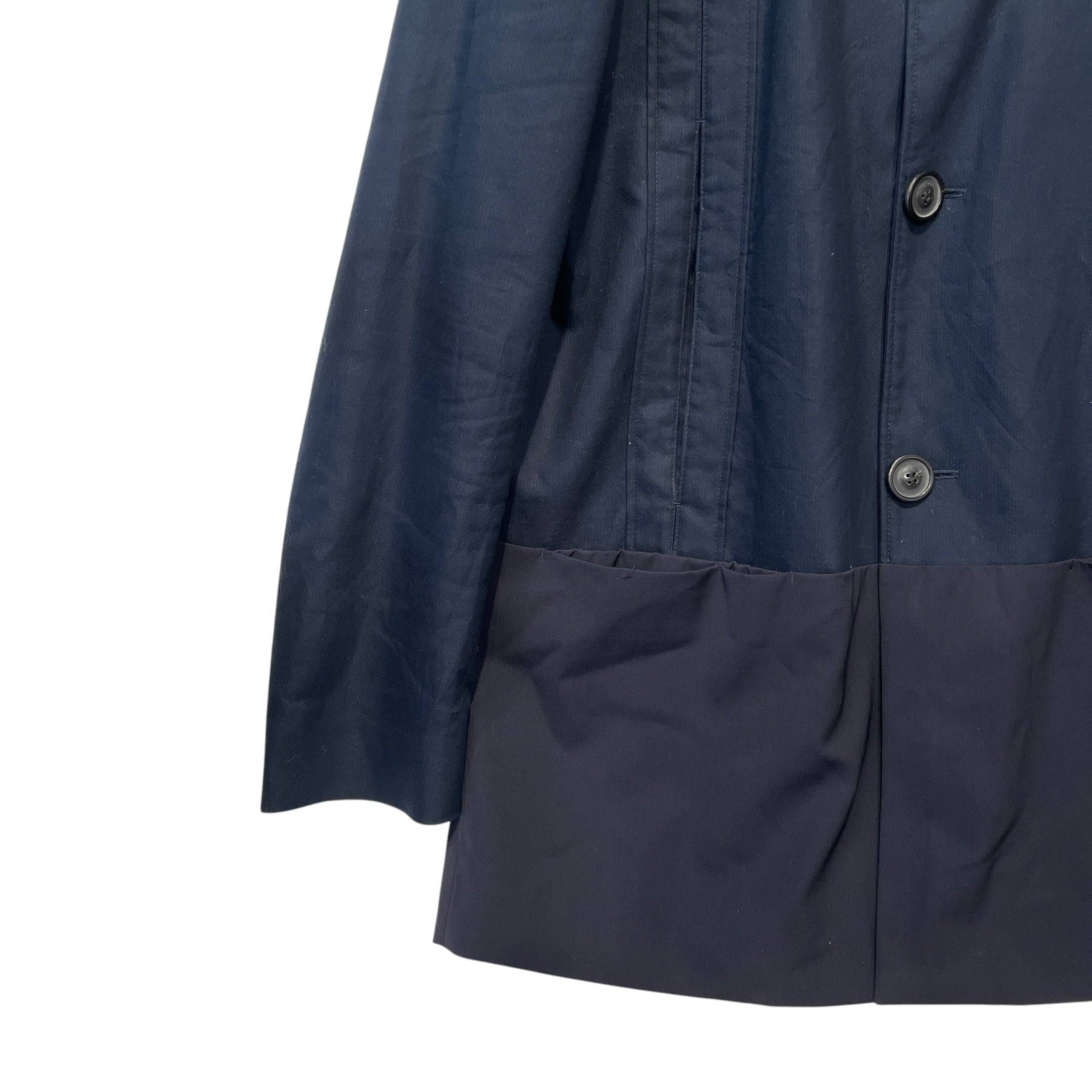 MAISON MARTIN MARIGELA/Coat/50/Cotton/NVY/ view 3