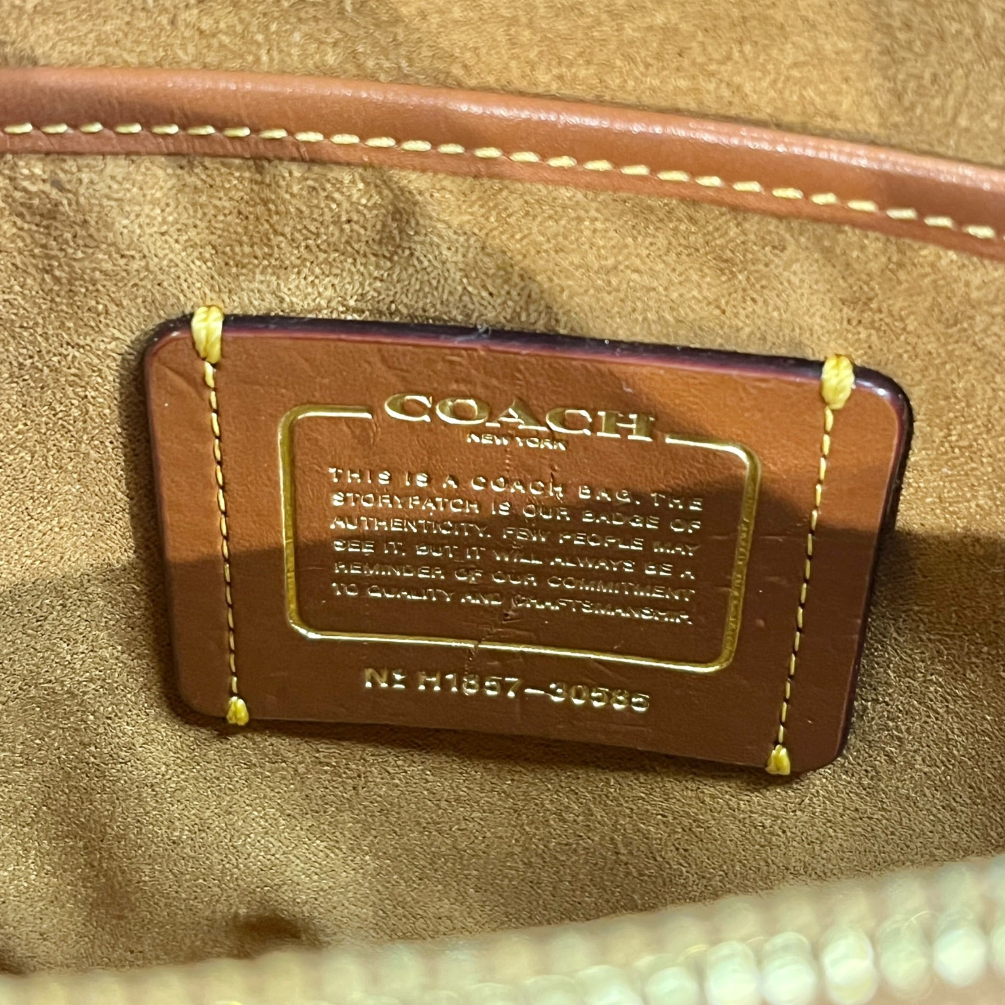 COACH/Hand Bag/Monogram/Leather/CML/Parker Signature Canvas view 5
