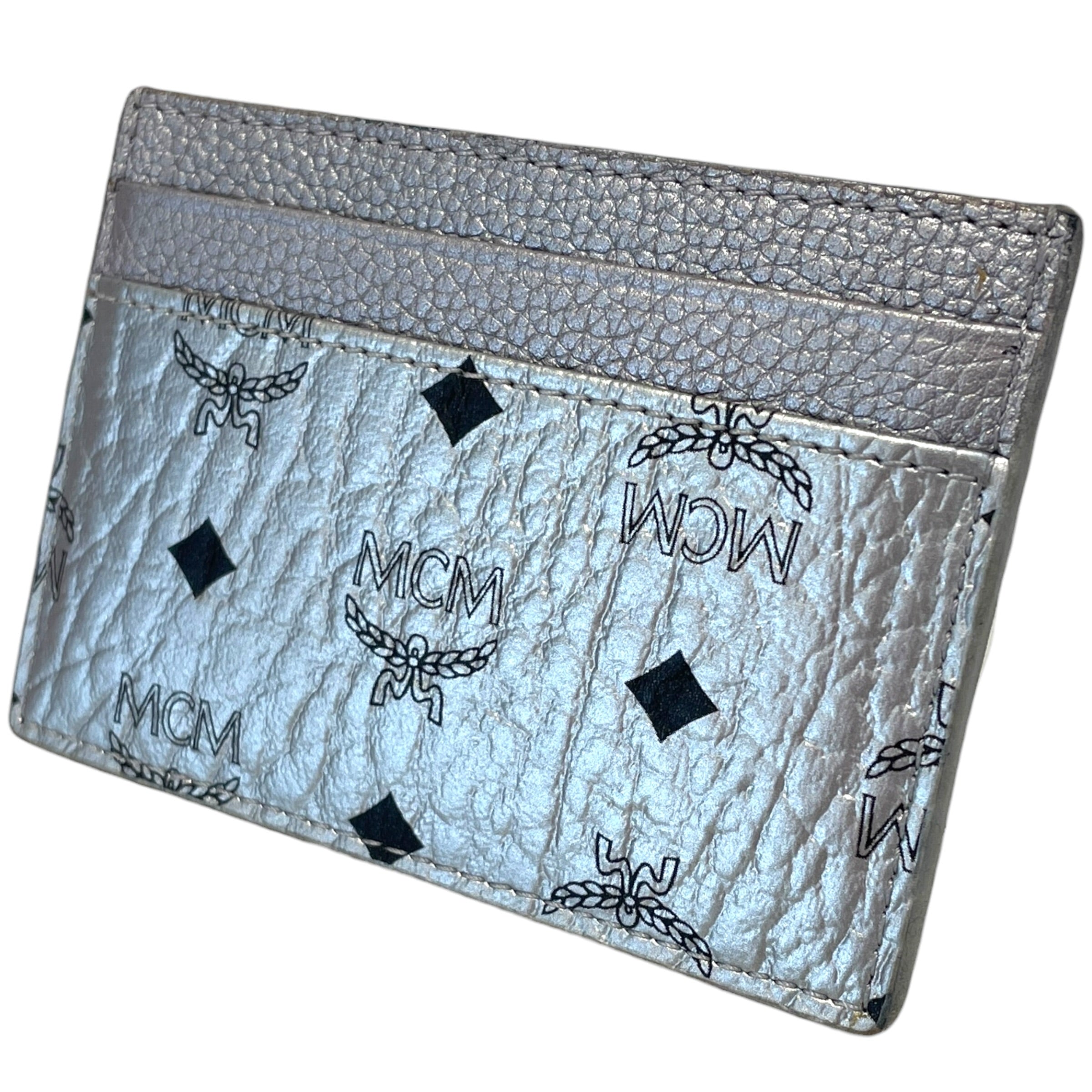 MCM/Wallet/Monogram/Leather/SLV/M's/Spectrum Diamond Cardholder view 1