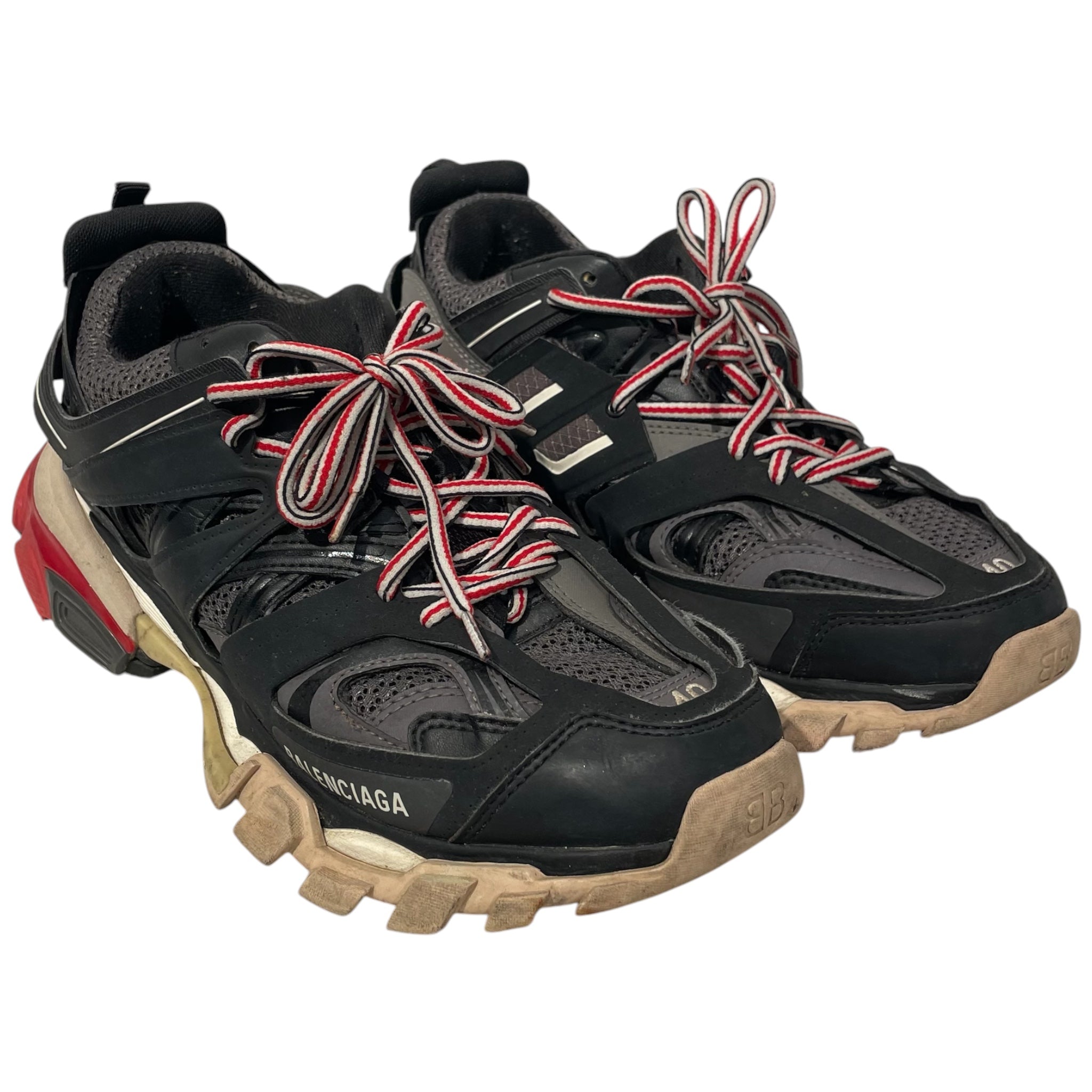 BALENCIAGA/Low-Sneakers/US 10/Cotton/BLK/ view 1