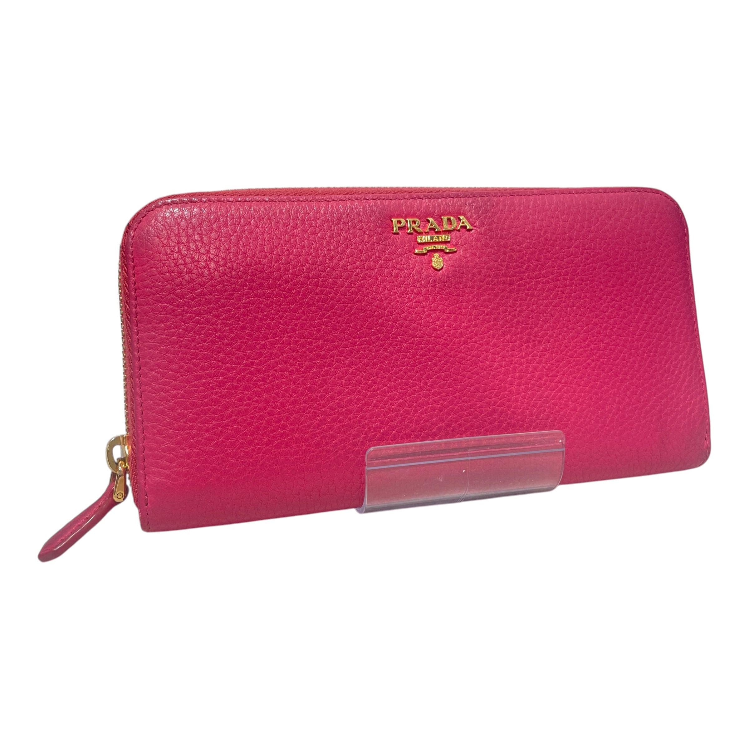 PRADA/Wallet/Leather/PNK/L's/Safiano Leather Long Wallet view 1