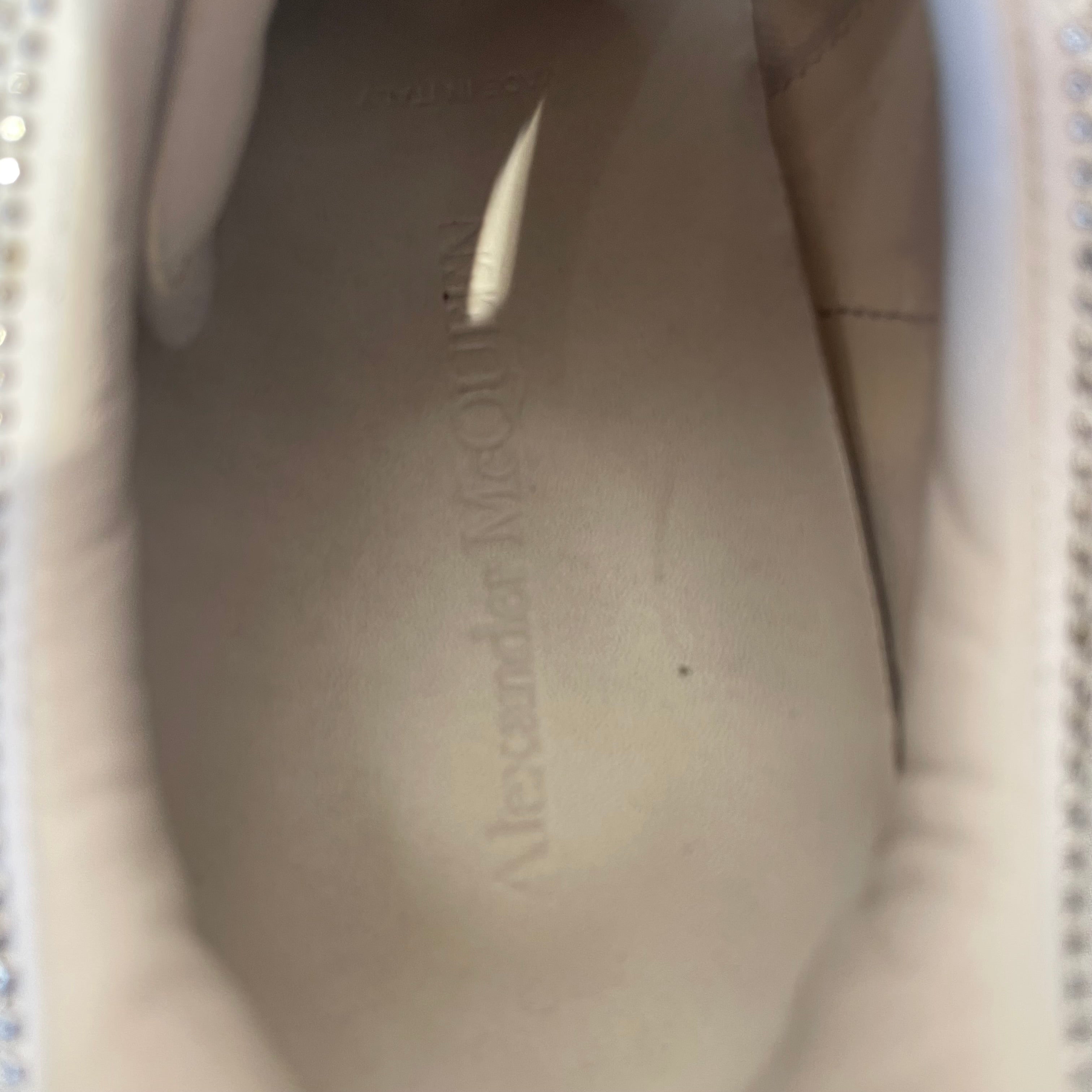Alexander McQueen/Low-Sneakers/EU 44/Cotton/WHT/ view 3