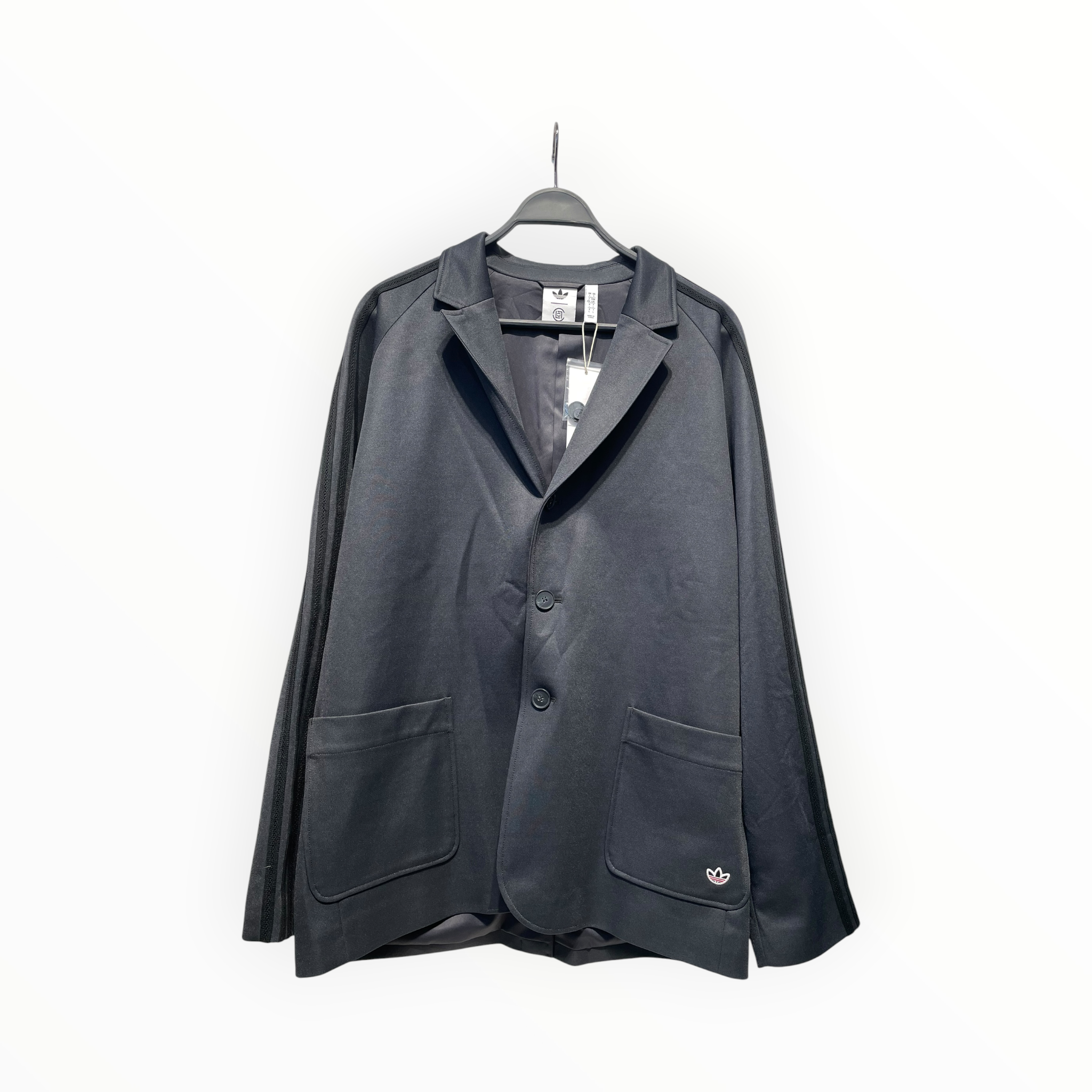 adidas/Suits/L/Polyester/GRY/SUIT JACKET STYLE view 1