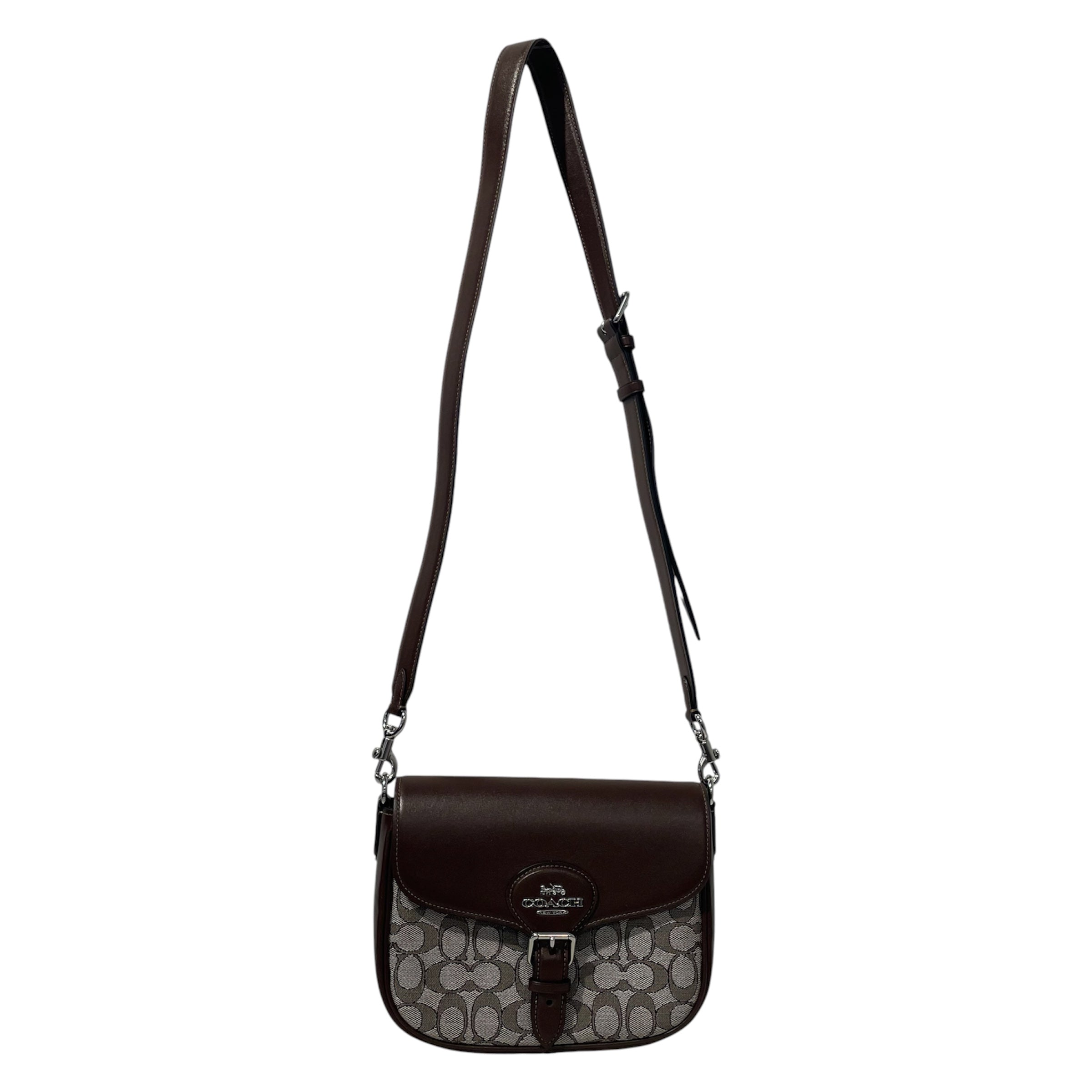 COACH/Cross Body Bag/Monogram/Leather/BRW/d2477-cu996 view 1