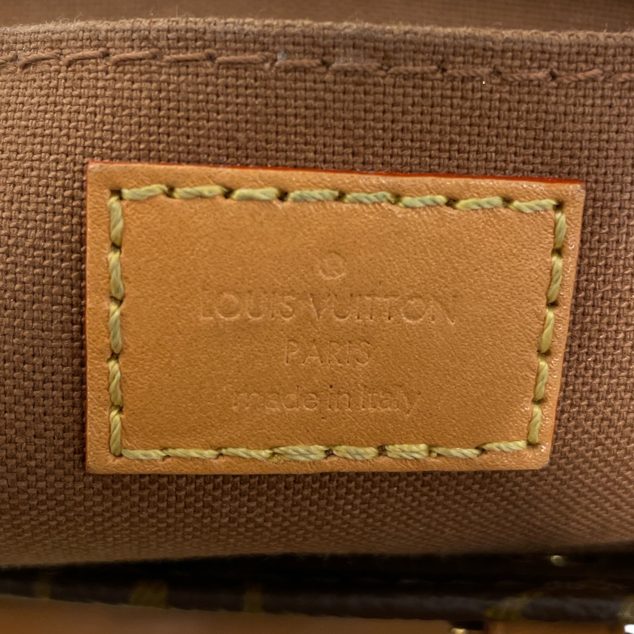 LOUIS VUITTON/Cross Body Bag/Monogram/BRW/PETIT SAC PLAT CROSSBODY view 5