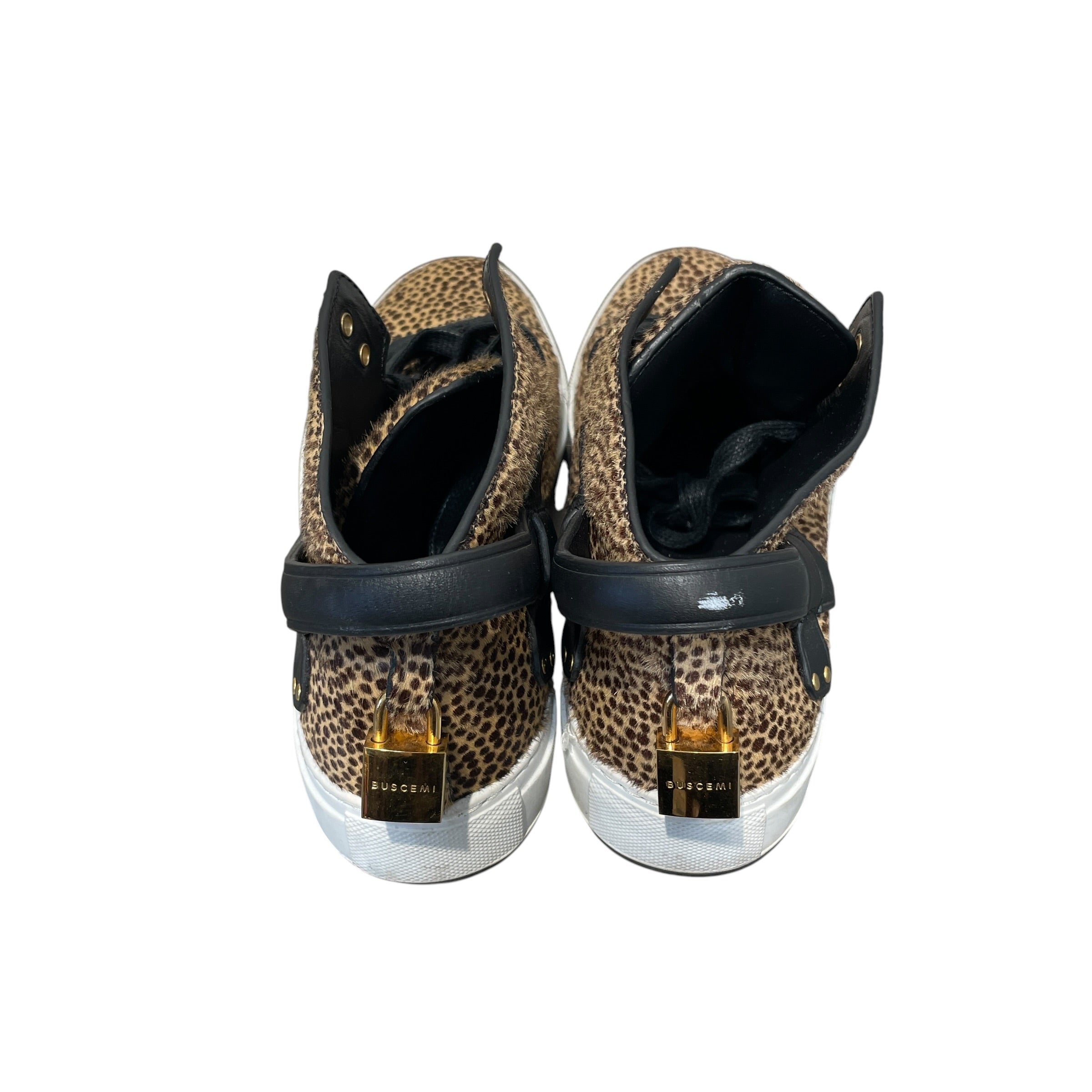BUSCEMI/Hi-Sneakers/EU 41/Animal Pattern/Fake Fur/CML/Ponyhair 100mm view 4