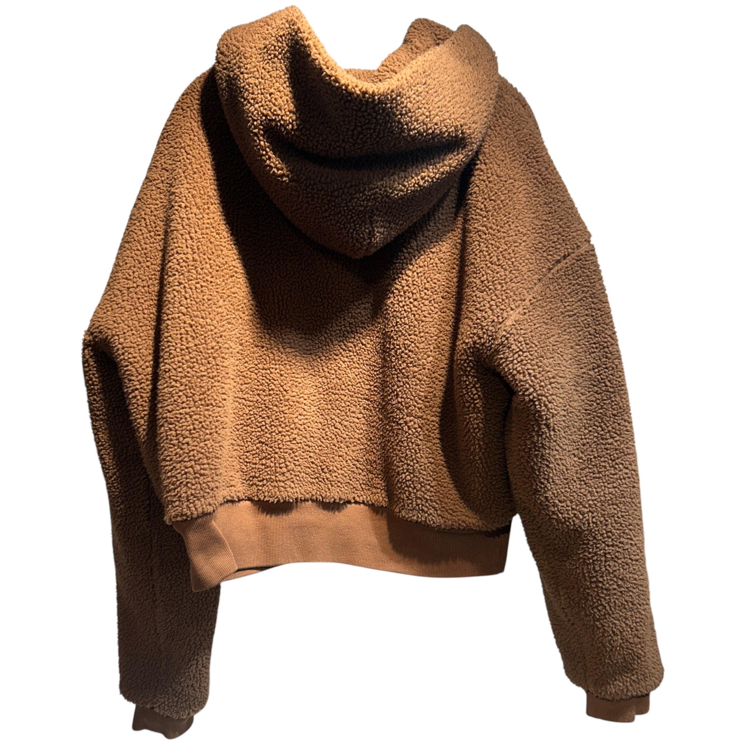 ERL/Zip Up Hoodie/M/Polyester/BRW/TERRY FLEECE ZIPPED HOODIE view 2