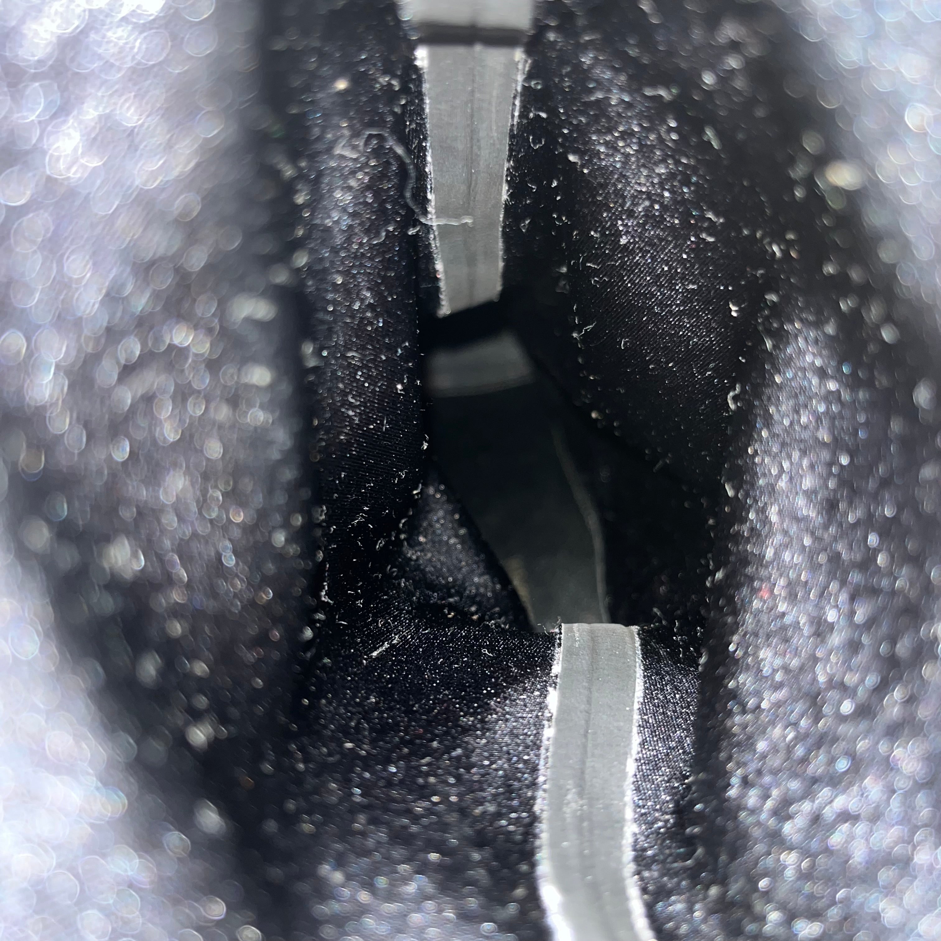 BALENCIAGA/Heels/EU 37/Monogram/BLK/SOCK BOOTS view 3