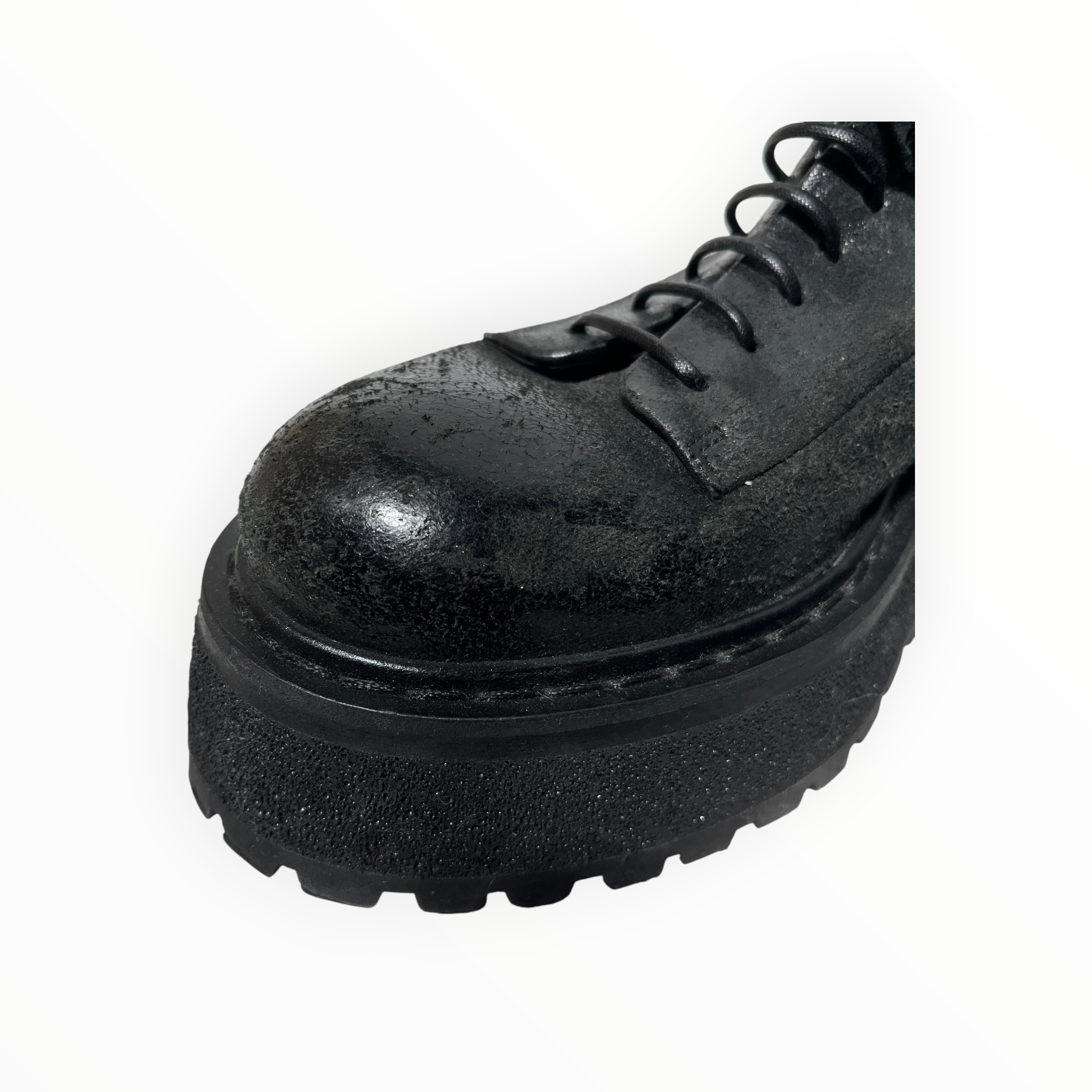 Marsell/Boots/EU 39/Leather/BLK/BAKZIP PLATFORM view 3
