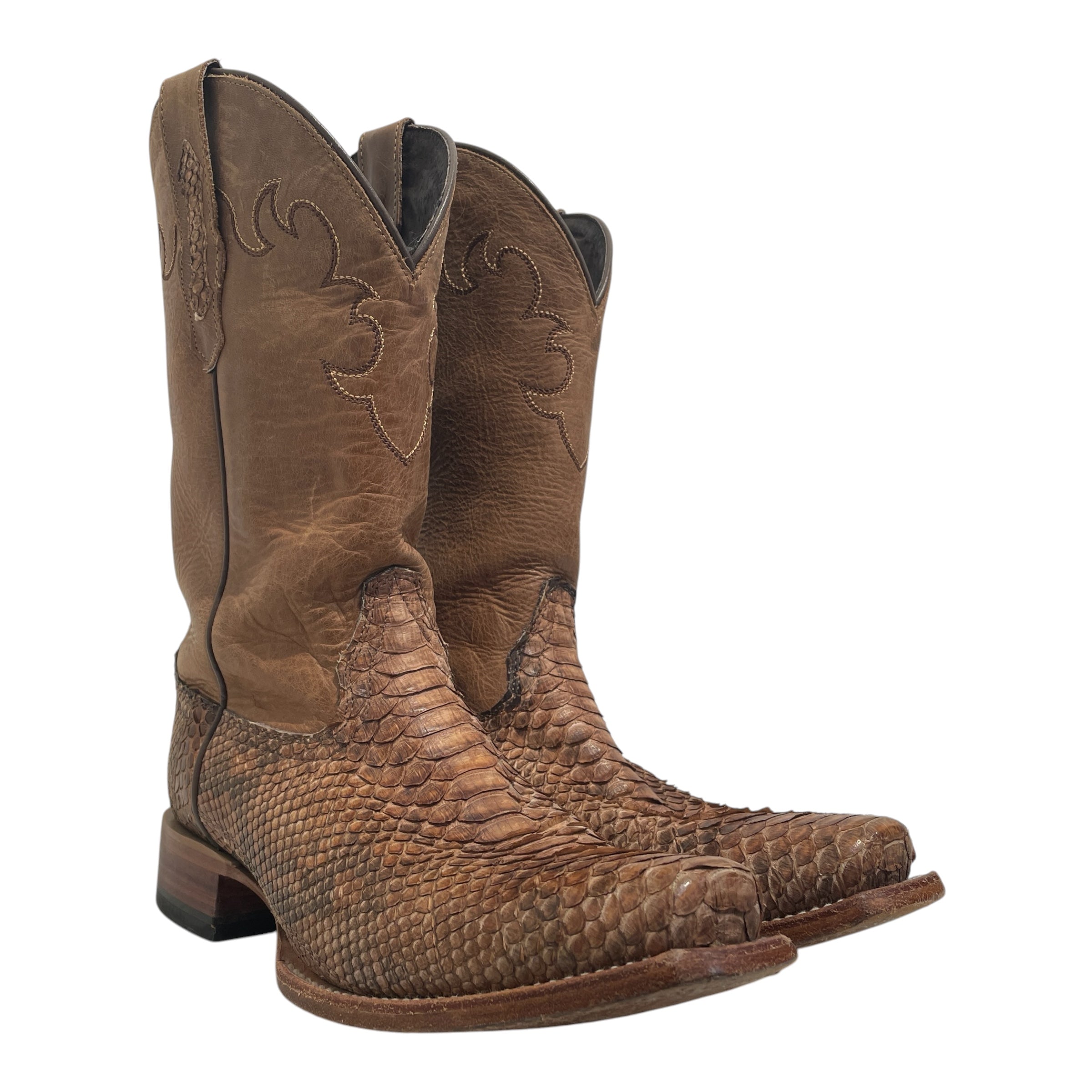 CODY JAMES/Cowboy Boots/US 8.5/Animal Pattern/Leather/BRW/ view 1