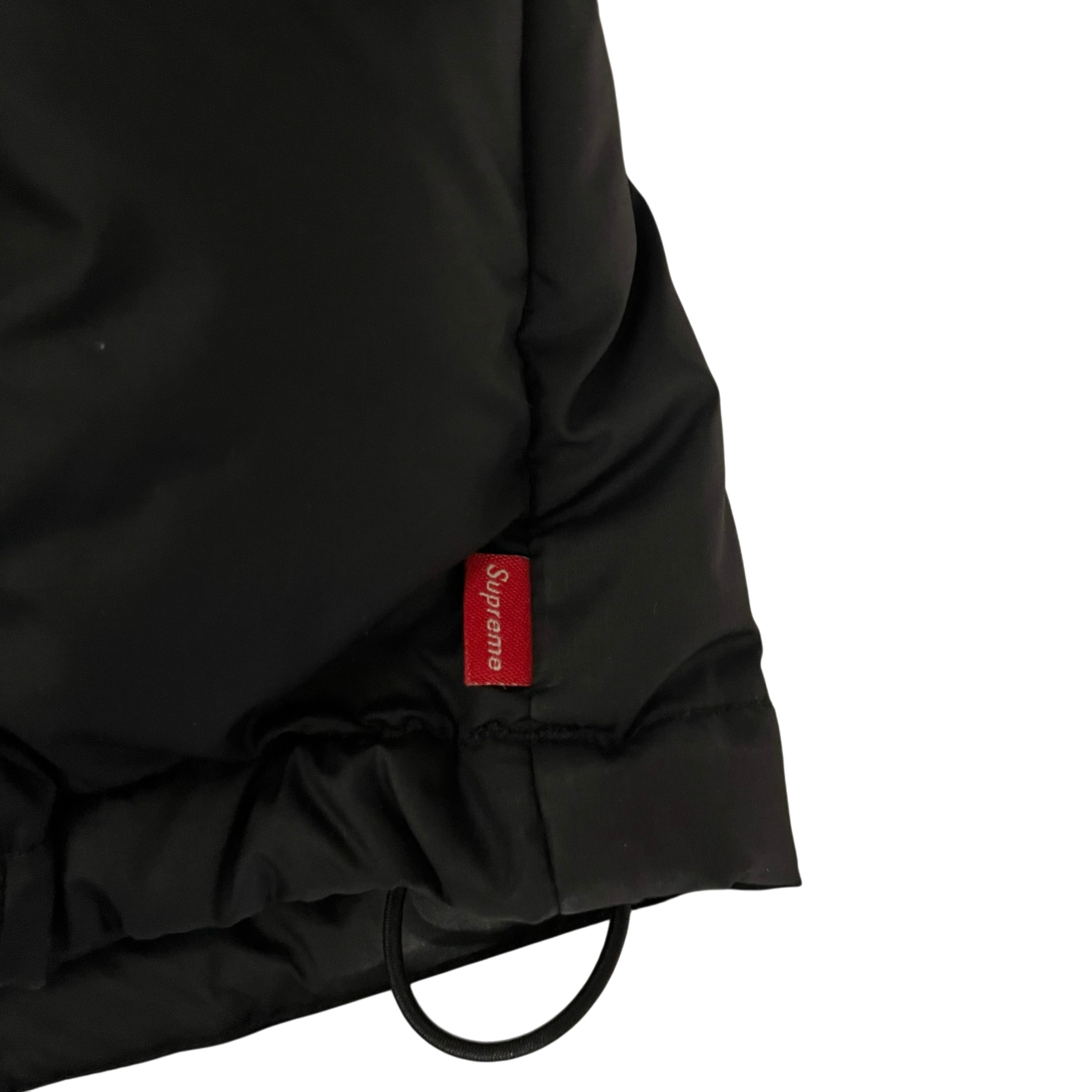 Supreme/THE NORTH FACE/Puffer Jkt/S/Nylon/BLK/HALF ZIP view 6