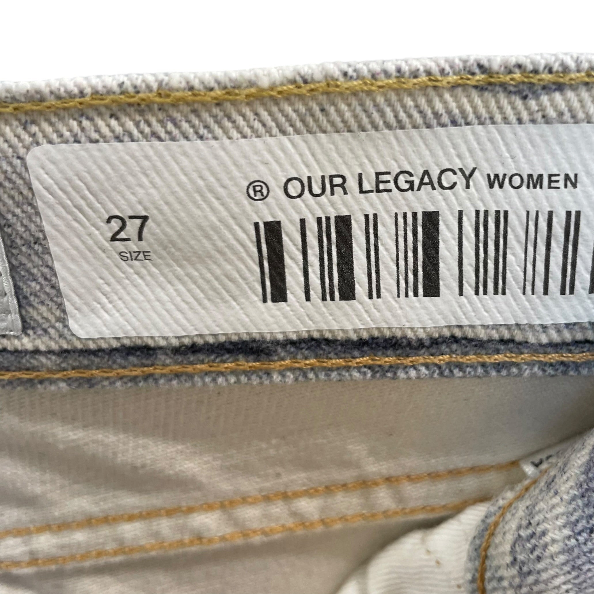 OUR LEGACY/Bottoms/27/Denim/BLU/LGHT WSH OL DENIM view 5
