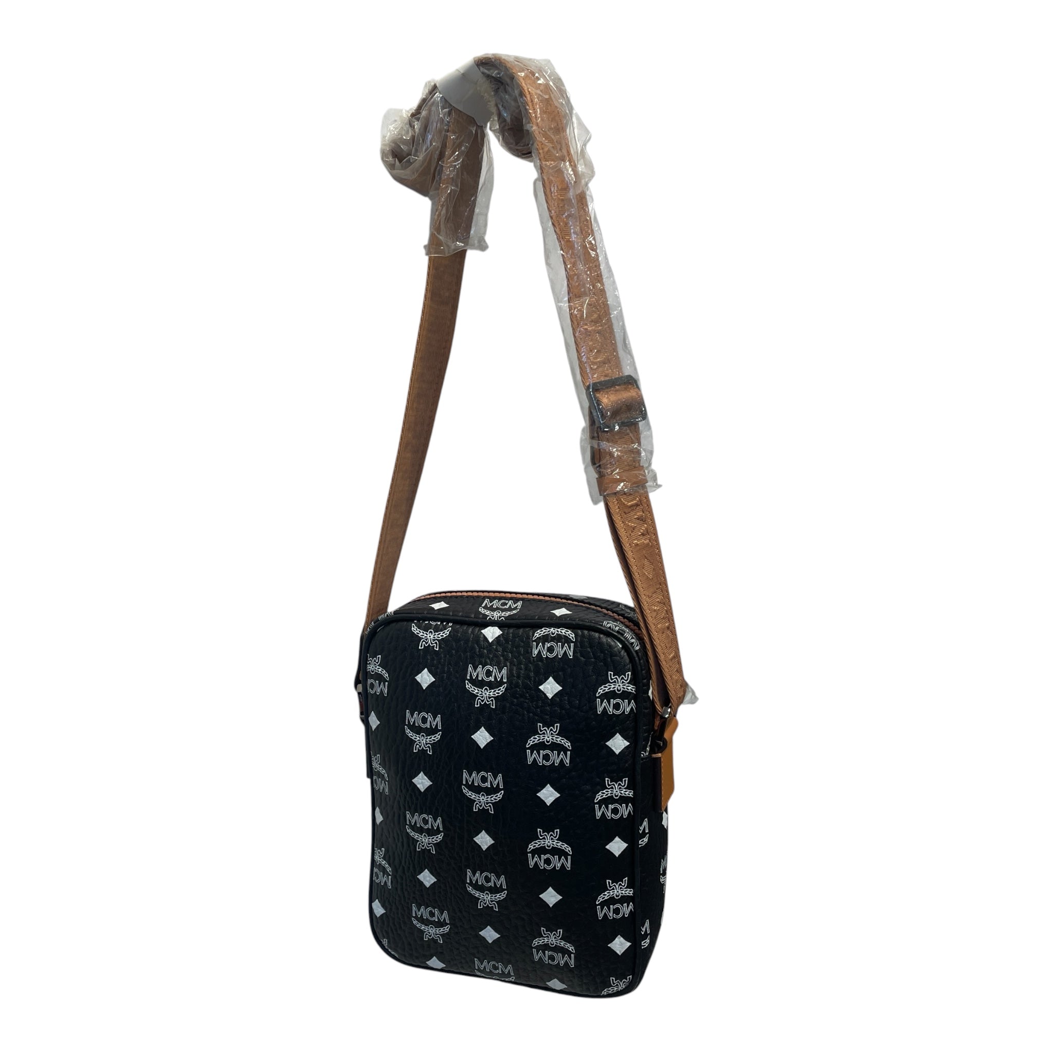 MCM/Cross Body Bag/Leather/BLK/VIETOS view 2