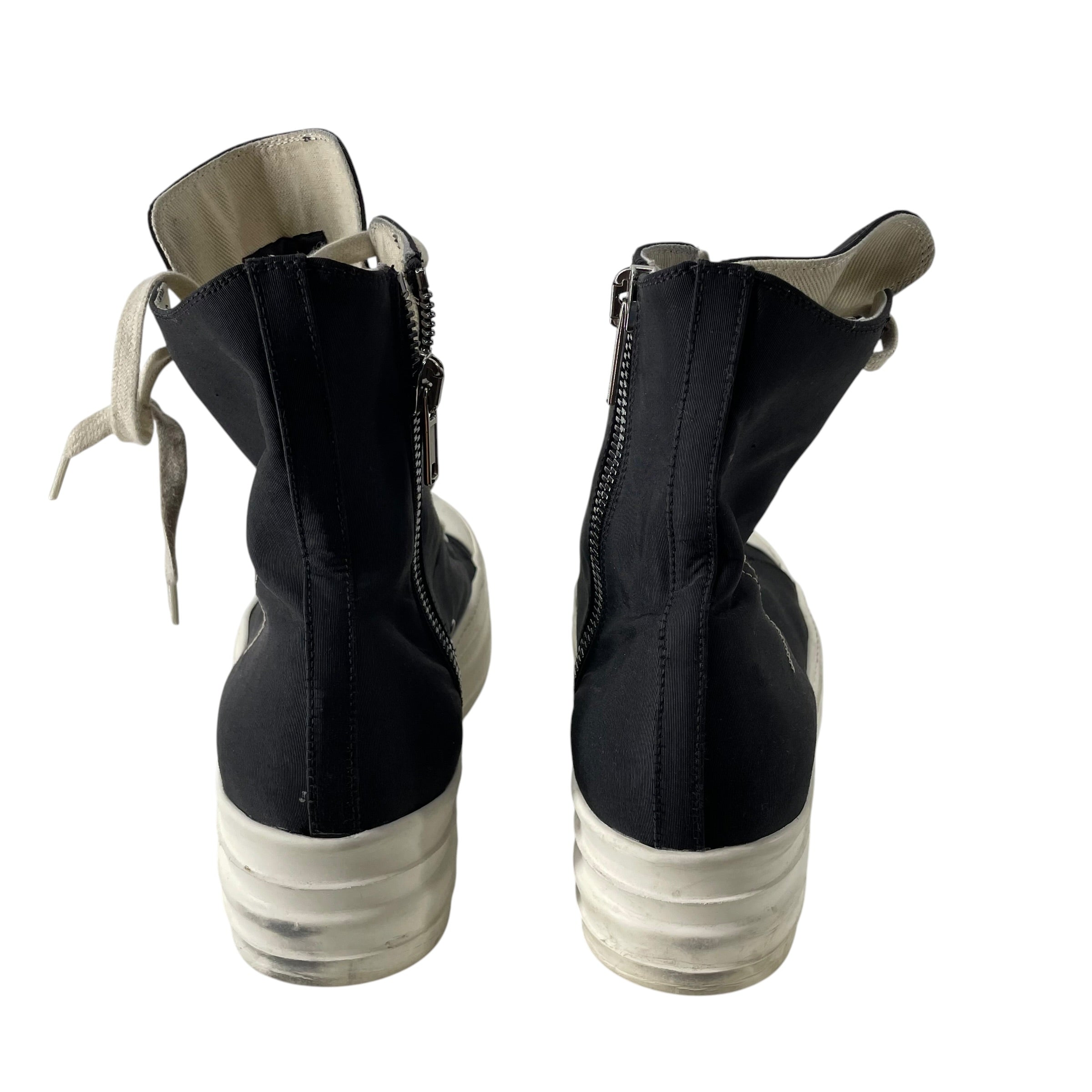 Rick Owens/Hi-Sneakers/EU 43/Cotton/BLK/20641 PENTAGRAM DOUBLE BUMBER view 4