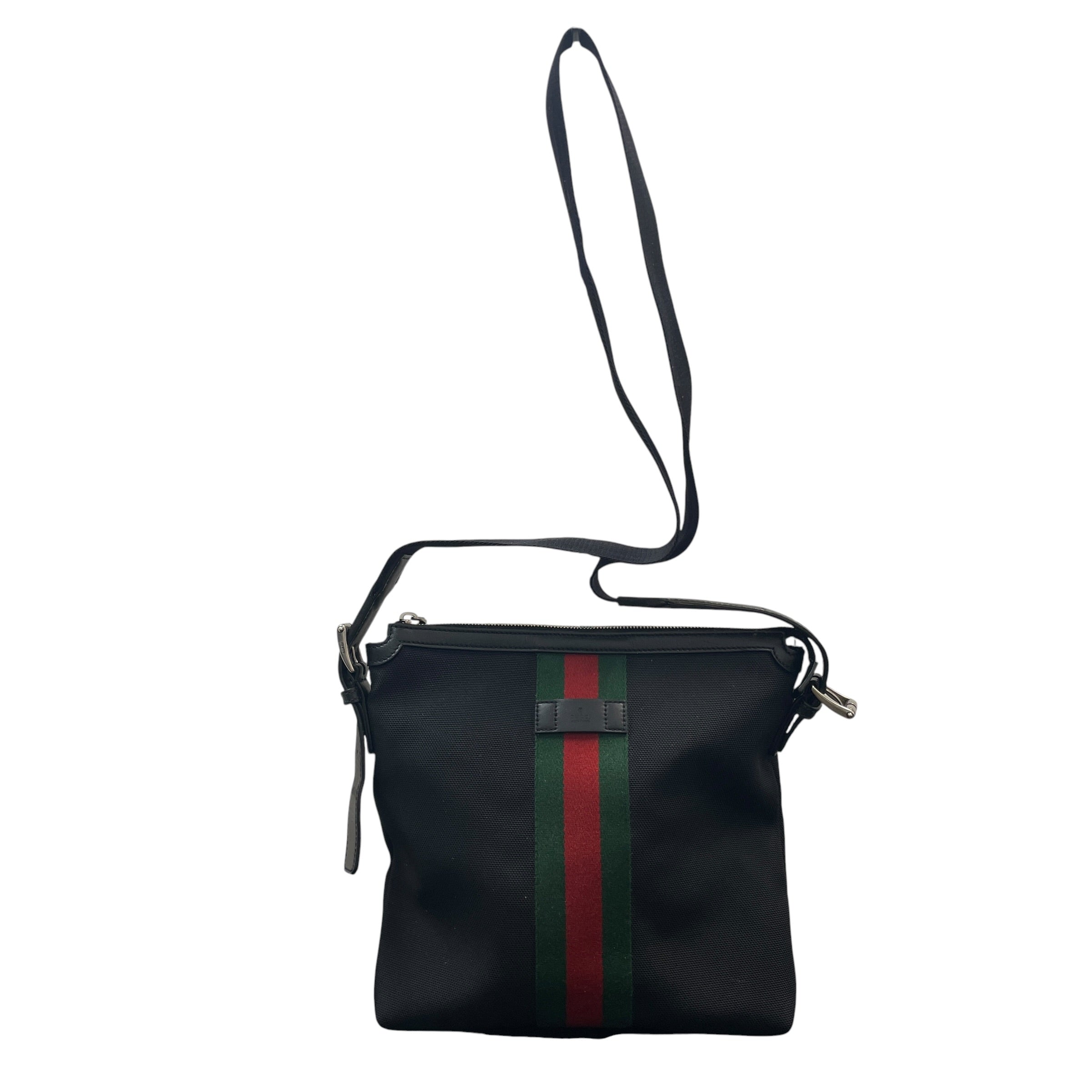 GUCCI/Bag/BLK/WEB MESSENGER BAG view 1