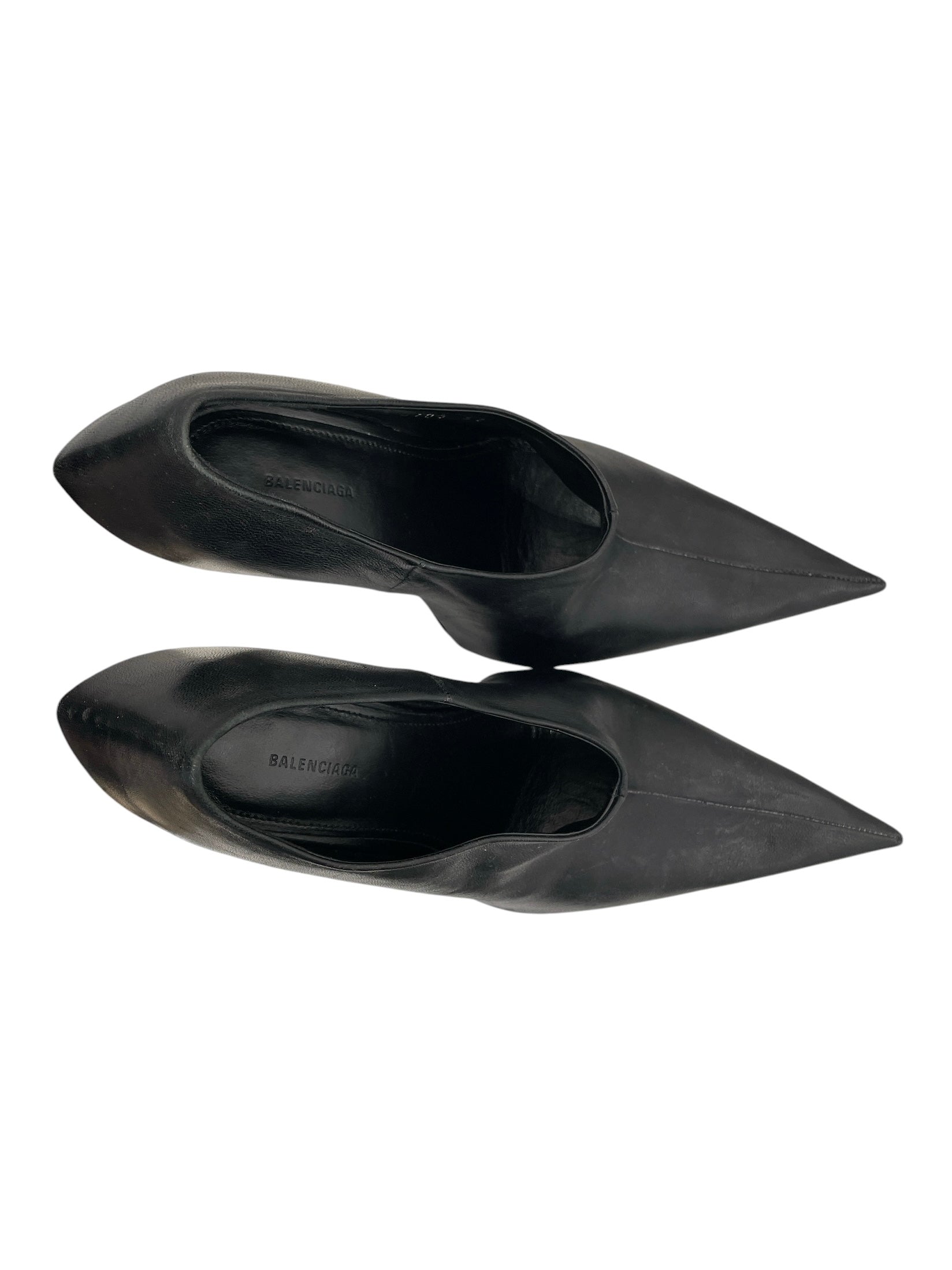 BALENCIAGA/Booties/EU 36/Leather/BLK/WITCH 110 PUMP view 3
