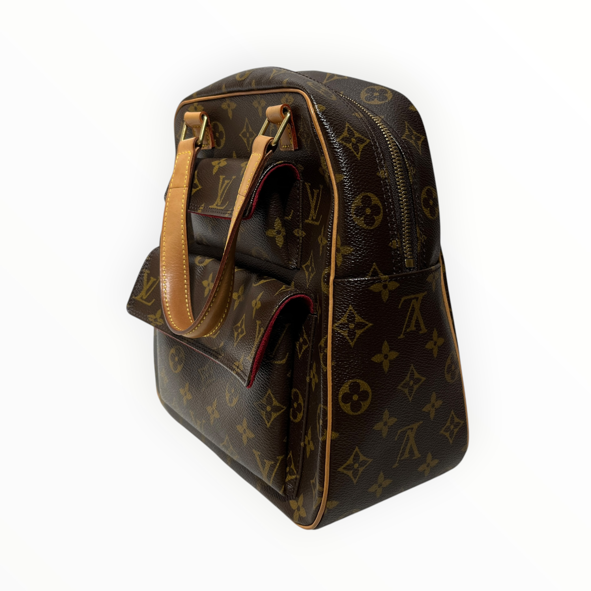 LOUIS VUITTON/Clutch Bag/Monogram/Leather/BRW/excentri-cite view 5