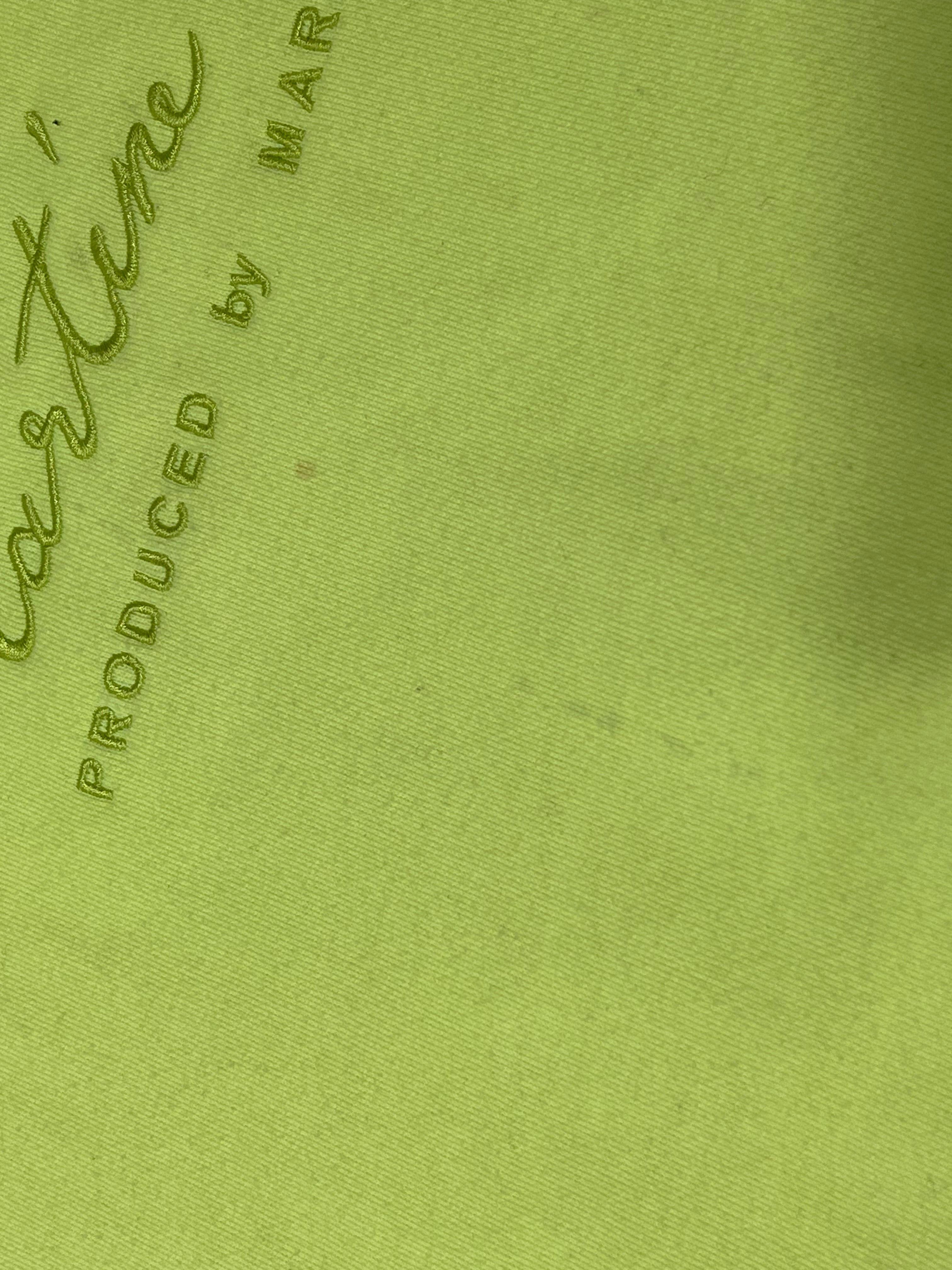 MARTINE ROSE/Sweater/S/Cotton/YEL/neon 90-91 crewneck view 7