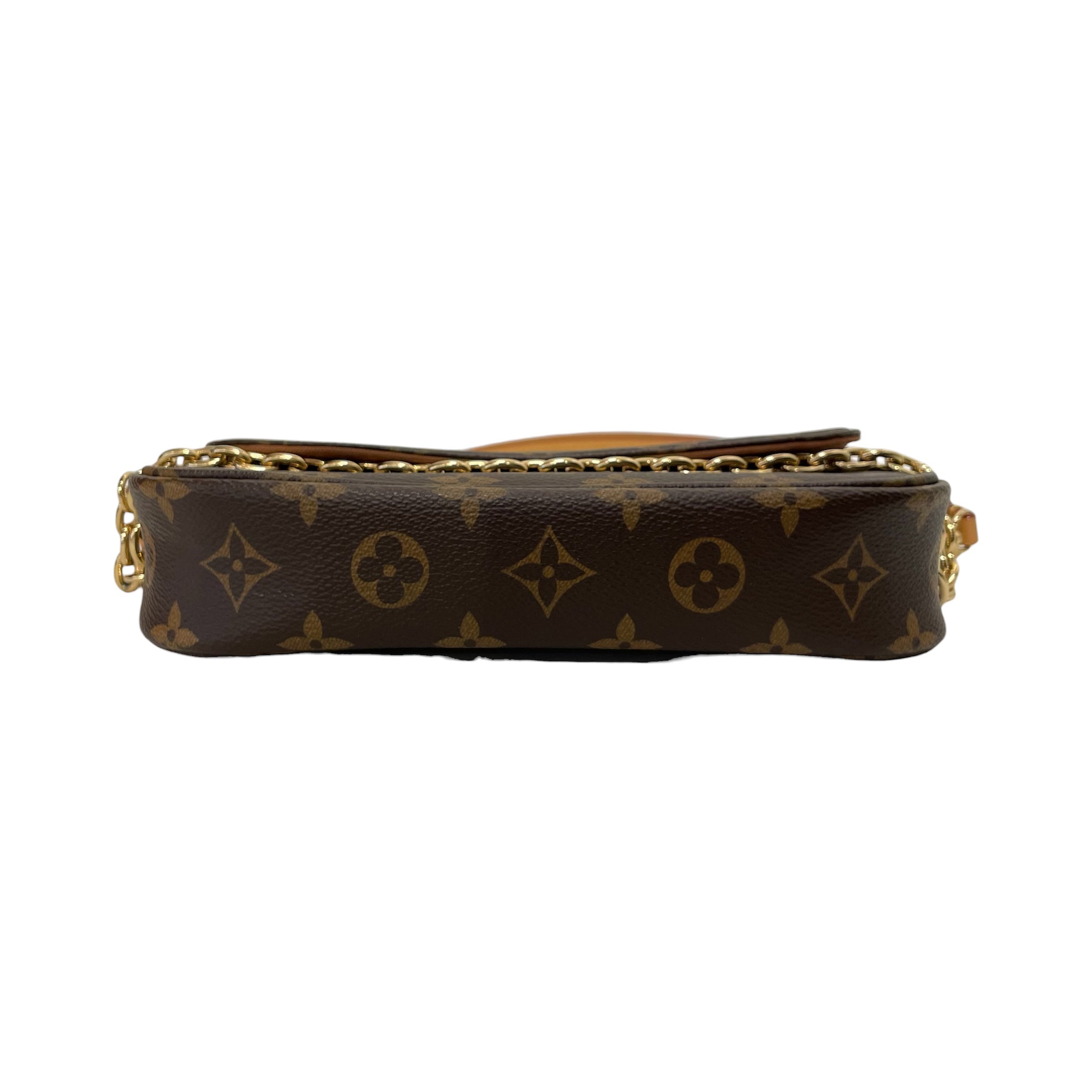 LOUIS VUITTON/Bag/Monogram/Leather/BRW/ivy view 3