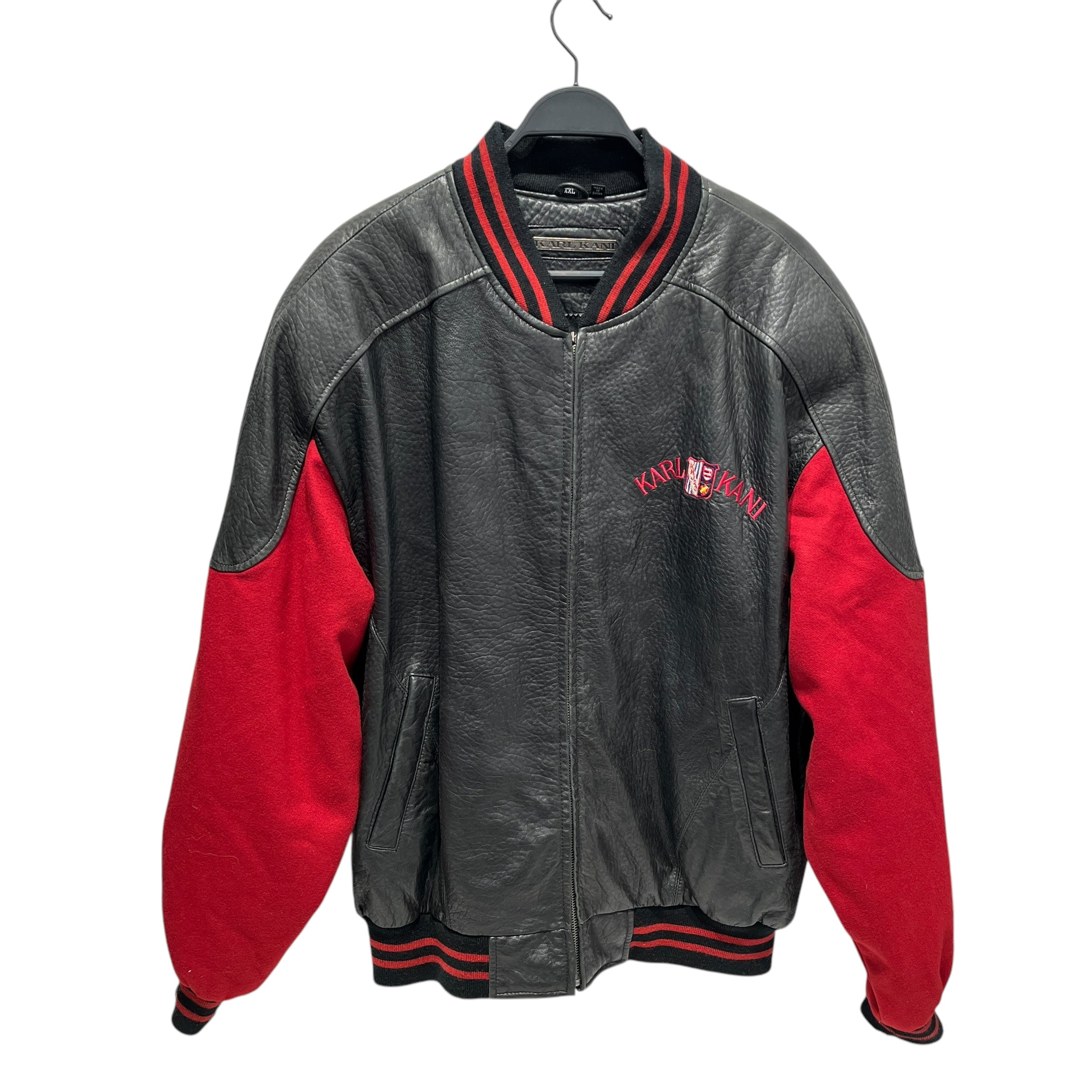 Karl Kani/Jacket/XXL/Leather/BLK/ view 1