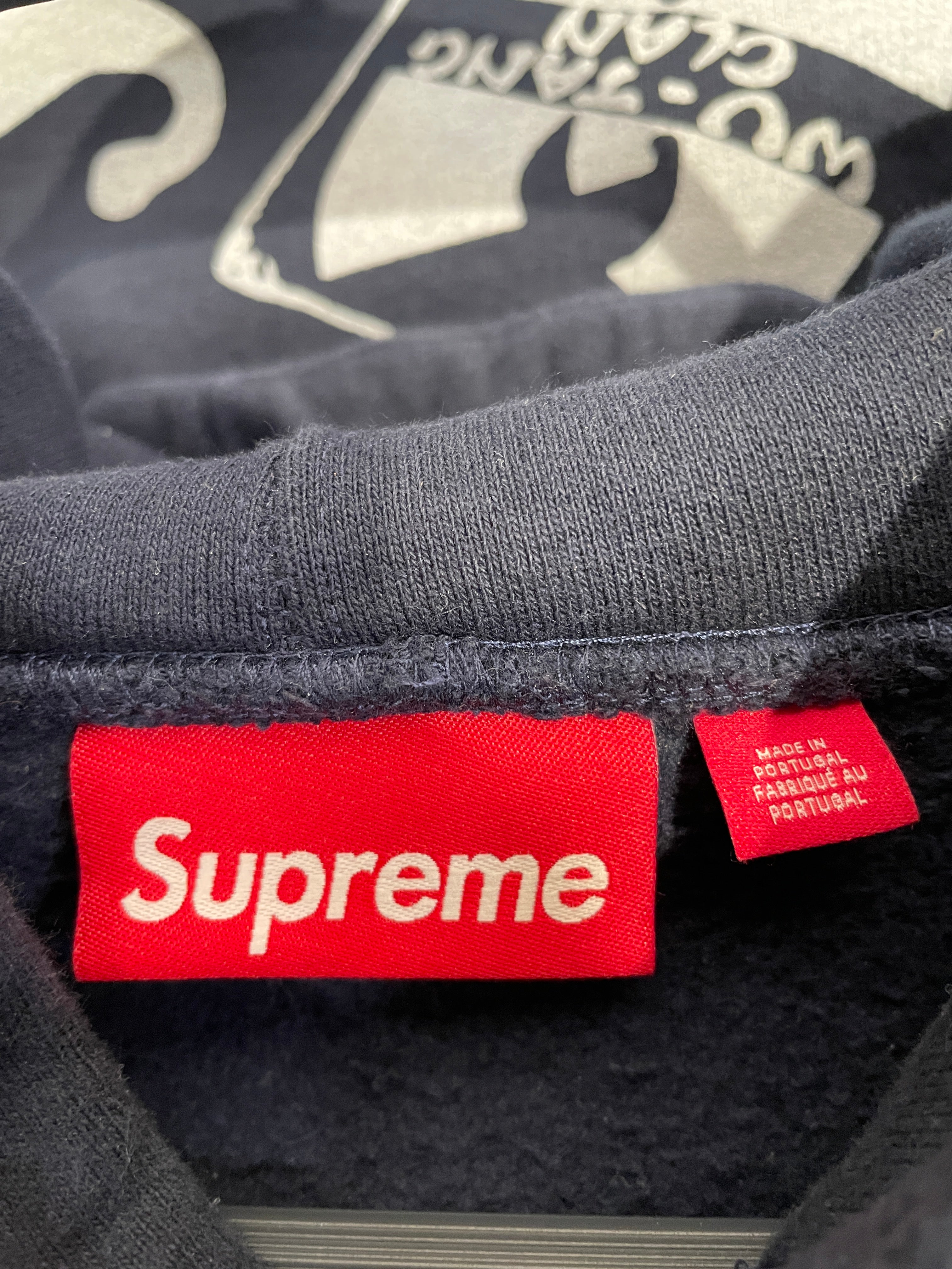 Supreme/Hoodie/M/Cotton/NVY/Wu Tang view 3