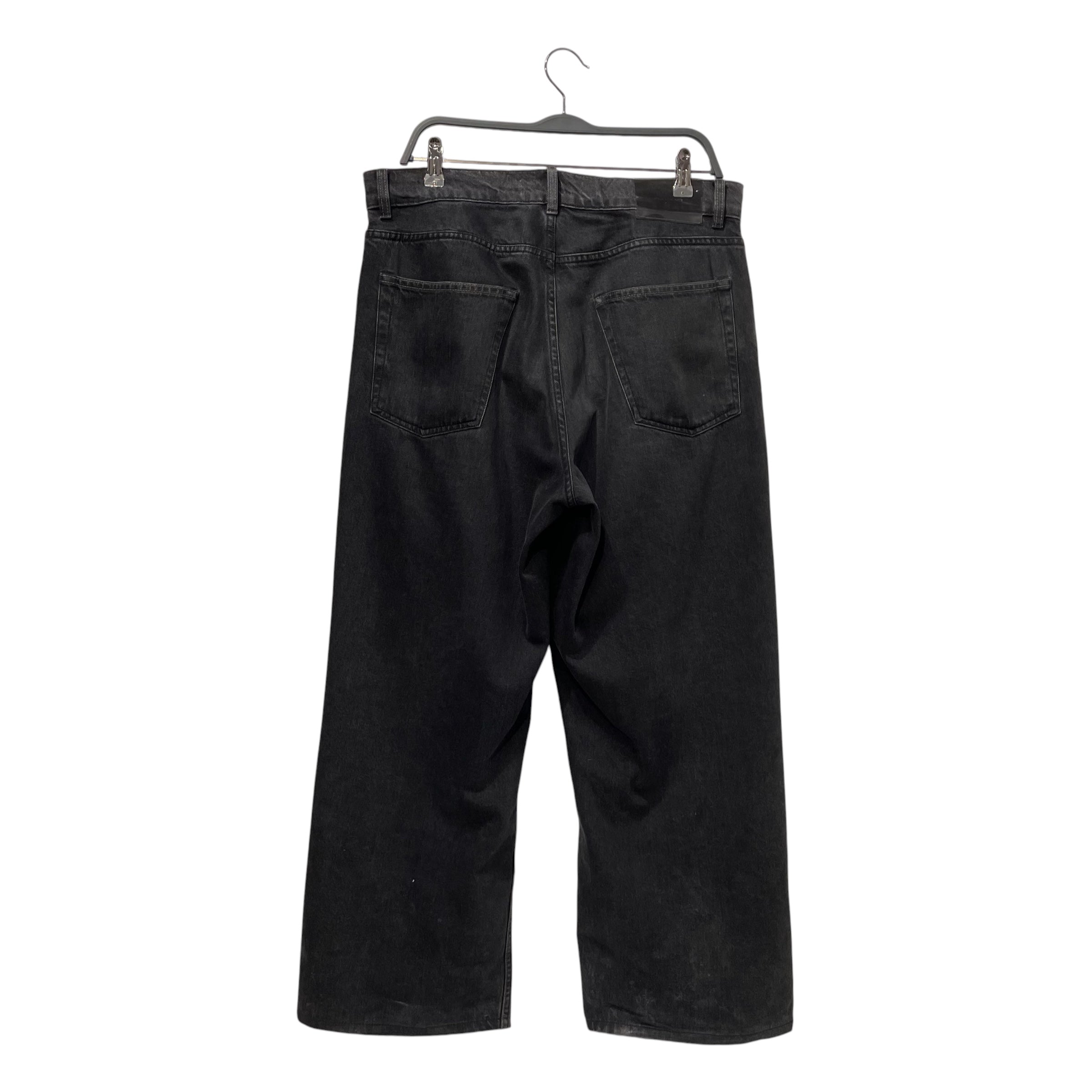 OUR LEGACY/Straight Pants/48/Cotton/GRY/wide jeans view 2