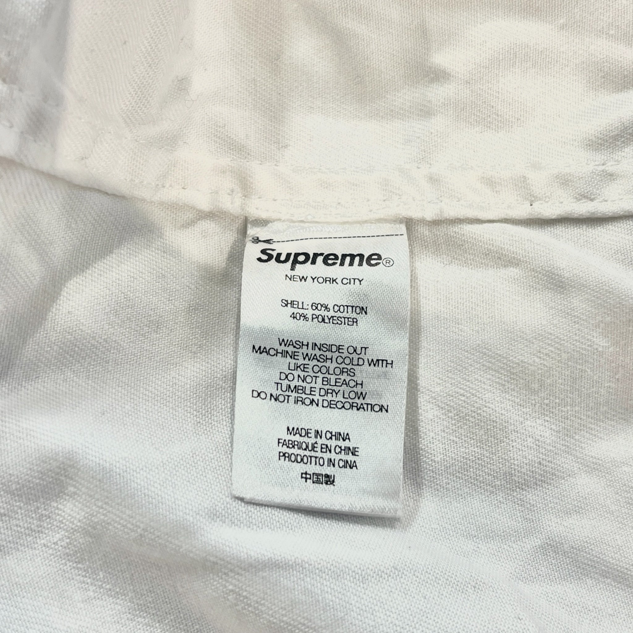 Supreme/LS Shirt/XL/Cotton/WHT/Work/F/W 22 RAYMOND PETTIBON view 4