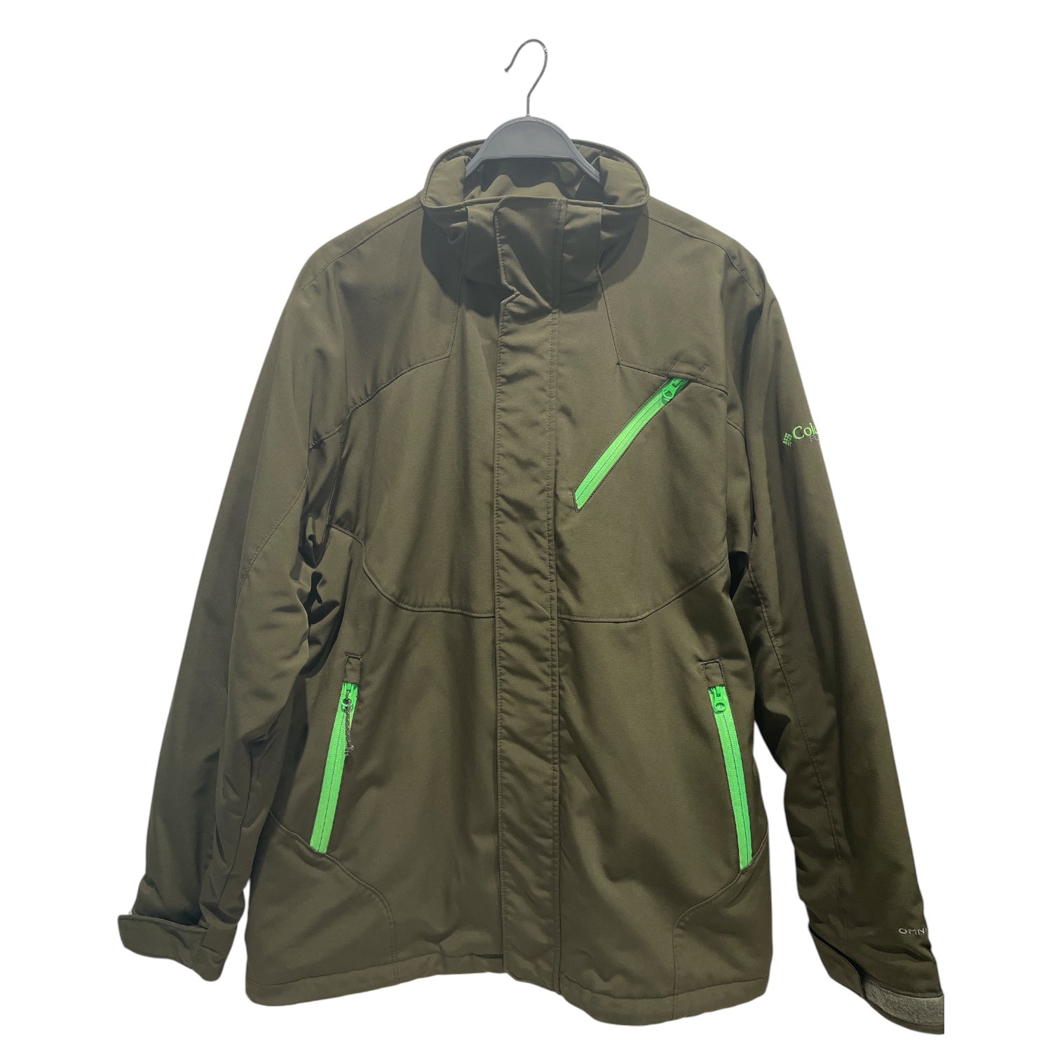 Columbia/Mountain Parka/L/Polyester/GRN/fIELD GEAR view 1