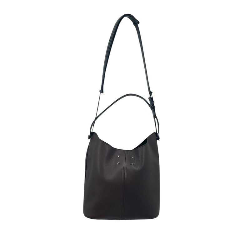 Maison Margiela/Bag/Leather/BRW/BLACK MAISON MARGIELA BAG