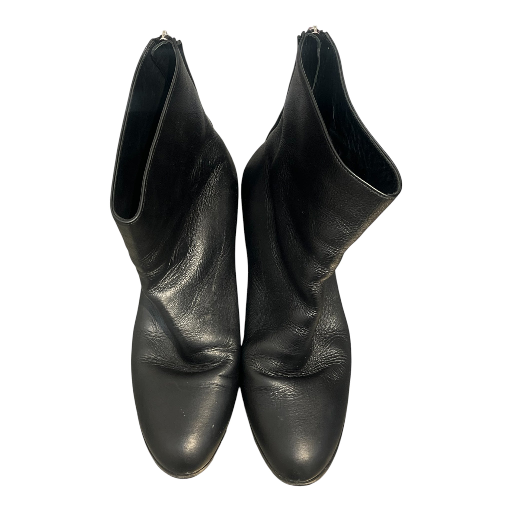 Helmut Lang/Chelsea Boots/EU 43/Leather/BLK/HEELED view 3